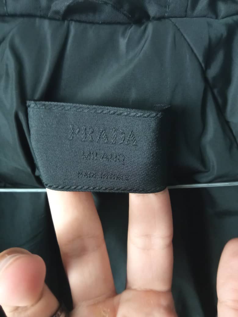 Prada Vintage Prada Milano Long Jacket Nylon OVERSIZED Size US L / EU 52-54 / 3 - 13 Thumbnail