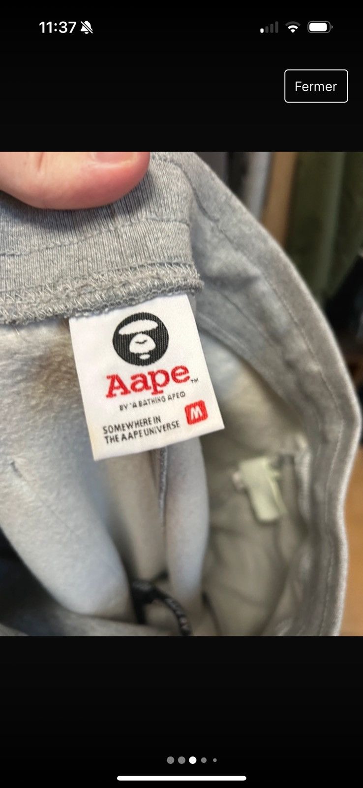 Aape Aape Sweat Pants Size US 30 / EU 46 - 3 Thumbnail