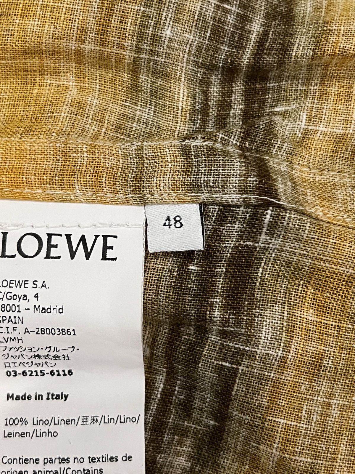 Loewe Loewe by Paula's Ibiza SS21 Sunset Linen Shirt Size US M / EU 48-50 / 2 - 17 Thumbnail