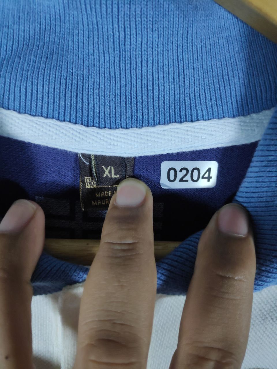 Designer × Napapijri Napapijri Italian Casual Wear Color Block Polo Size L Size US L / EU 52-54 / 3 - 7 Thumbnail