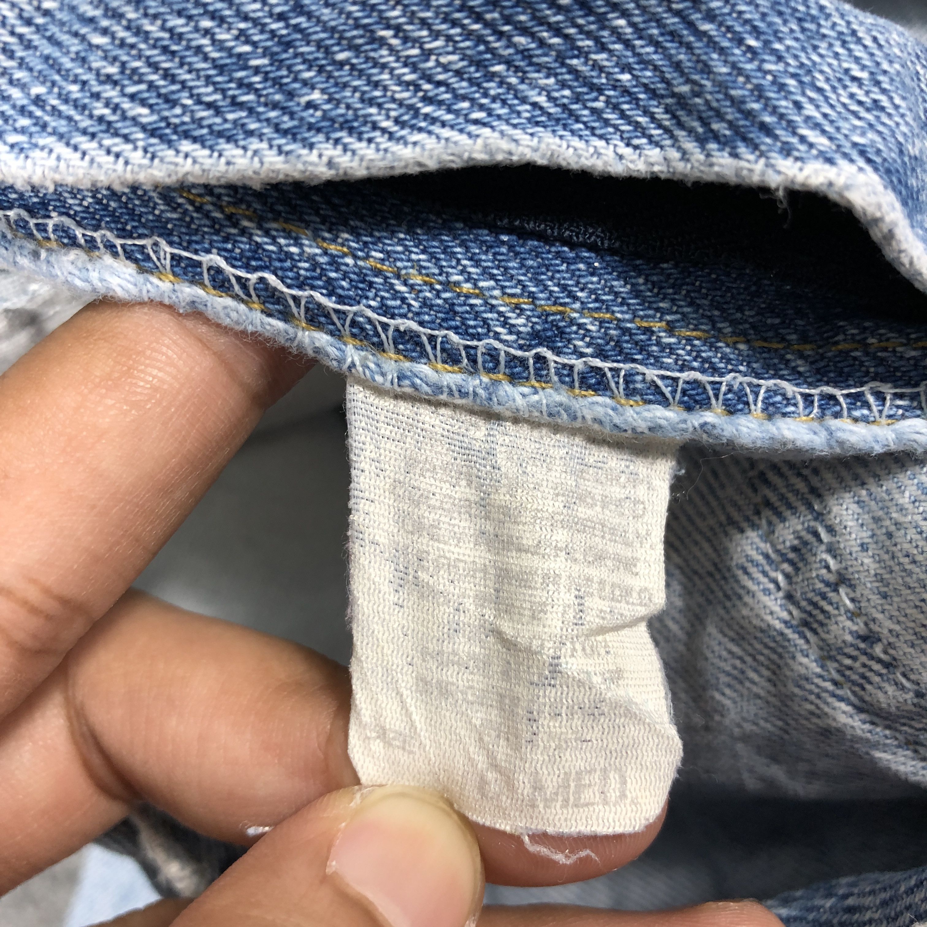 Lee × Vintage Womens 90s Vintage Lee Jeans Light Blue Wash L886W Size 27" / US 4 / IT 40 - 11 Thumbnail
