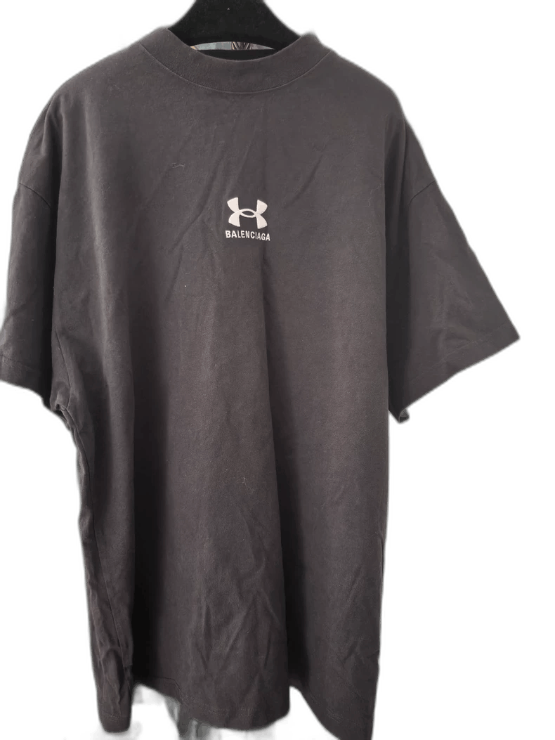 Balenciaga Balenciaga Under Armour Logo Print Short Sleeve T