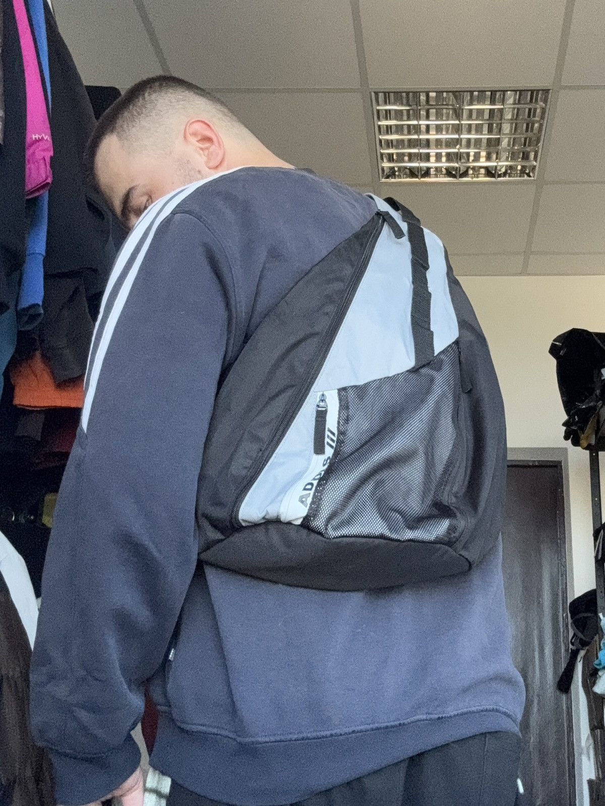 Adidas × Vintage Adidas sling bag Y2K vintage Size ONE SIZE - 3 Thumbnail