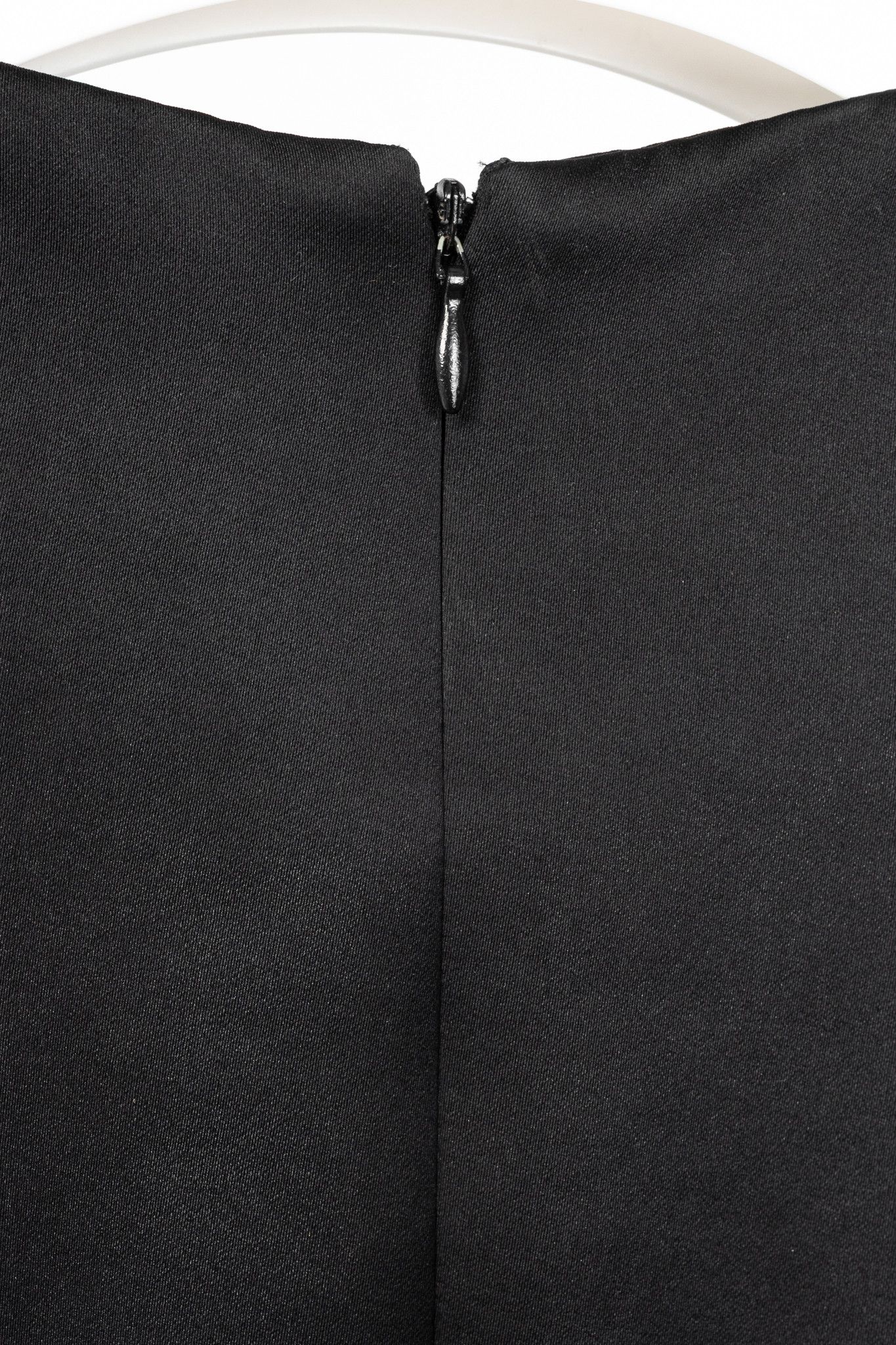 MCQ McQ by Alexander McQueen PF14 Duchess Satin Ruffle Dress Size M / US 6-8 / IT 42-44 - 8 Thumbnail
