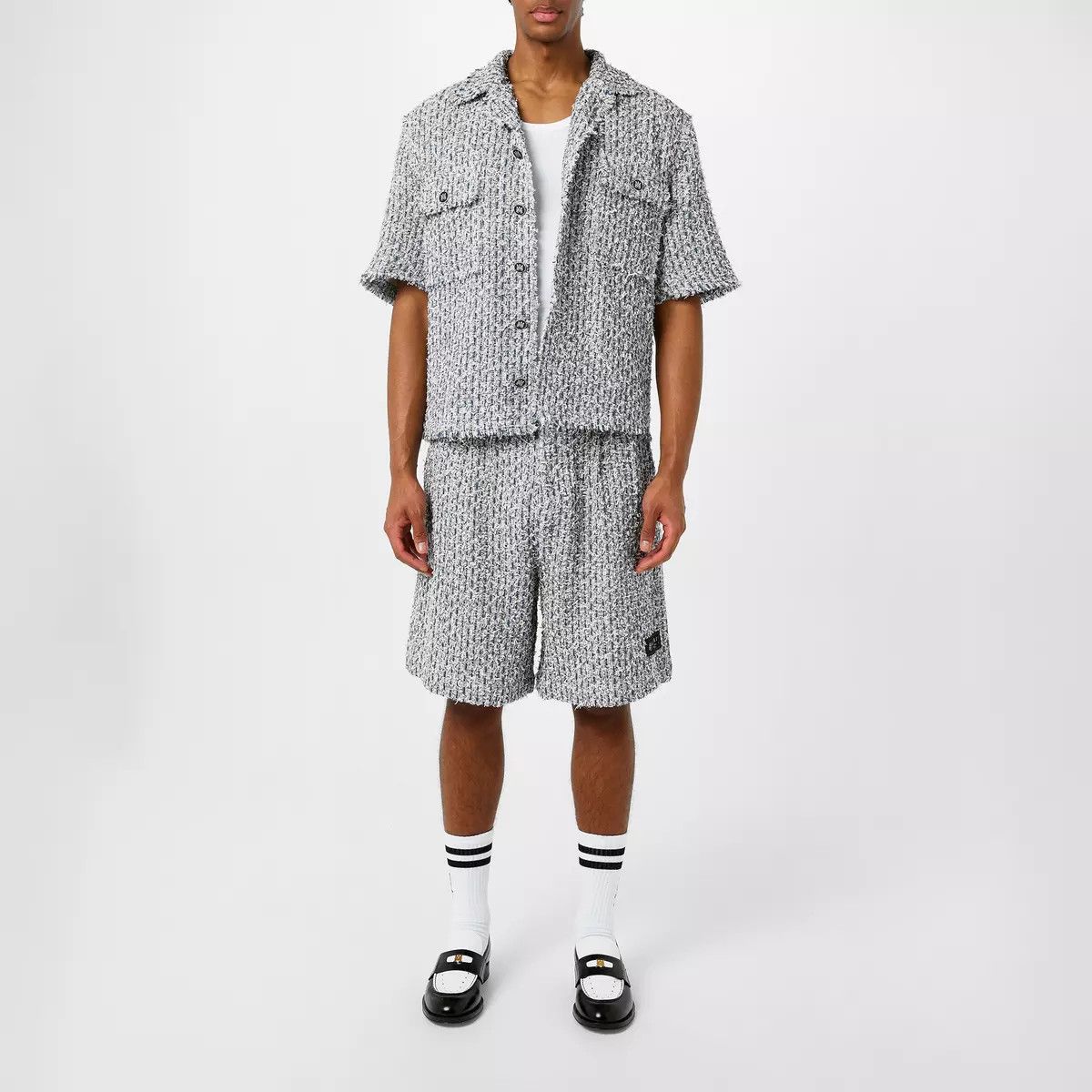 Amiri o1s1wg110525 Tweed Shorts in Multicolor Size US 36 / EU 52 - 6 Thumbnail