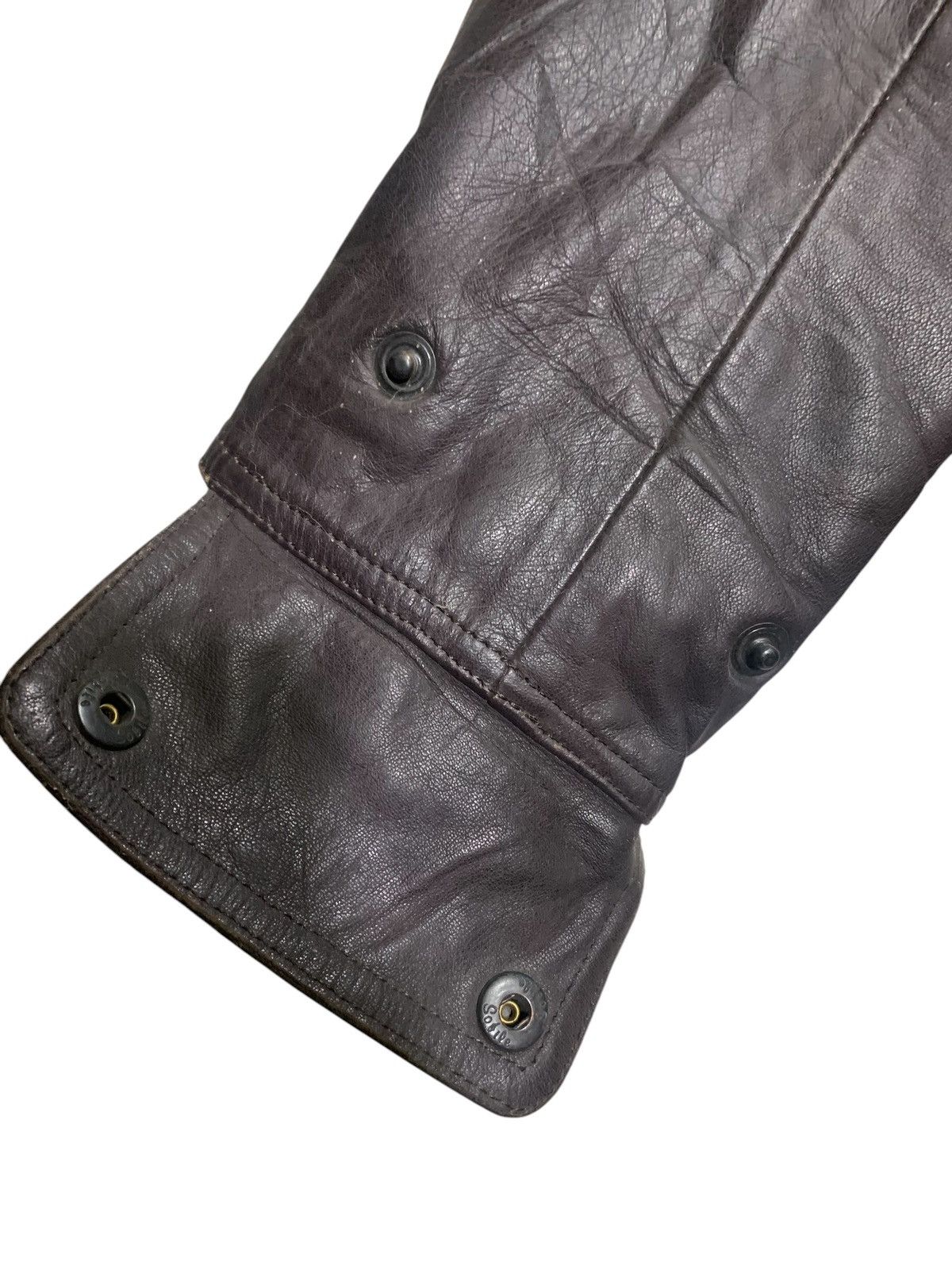 Japanese Brand × Yoshiyuki Konishi Vintage Leather Jacket Ficce Razza by Yoshiyuki Konishi Size US L / EU 52-54 / 3 - 4 Thumbnail