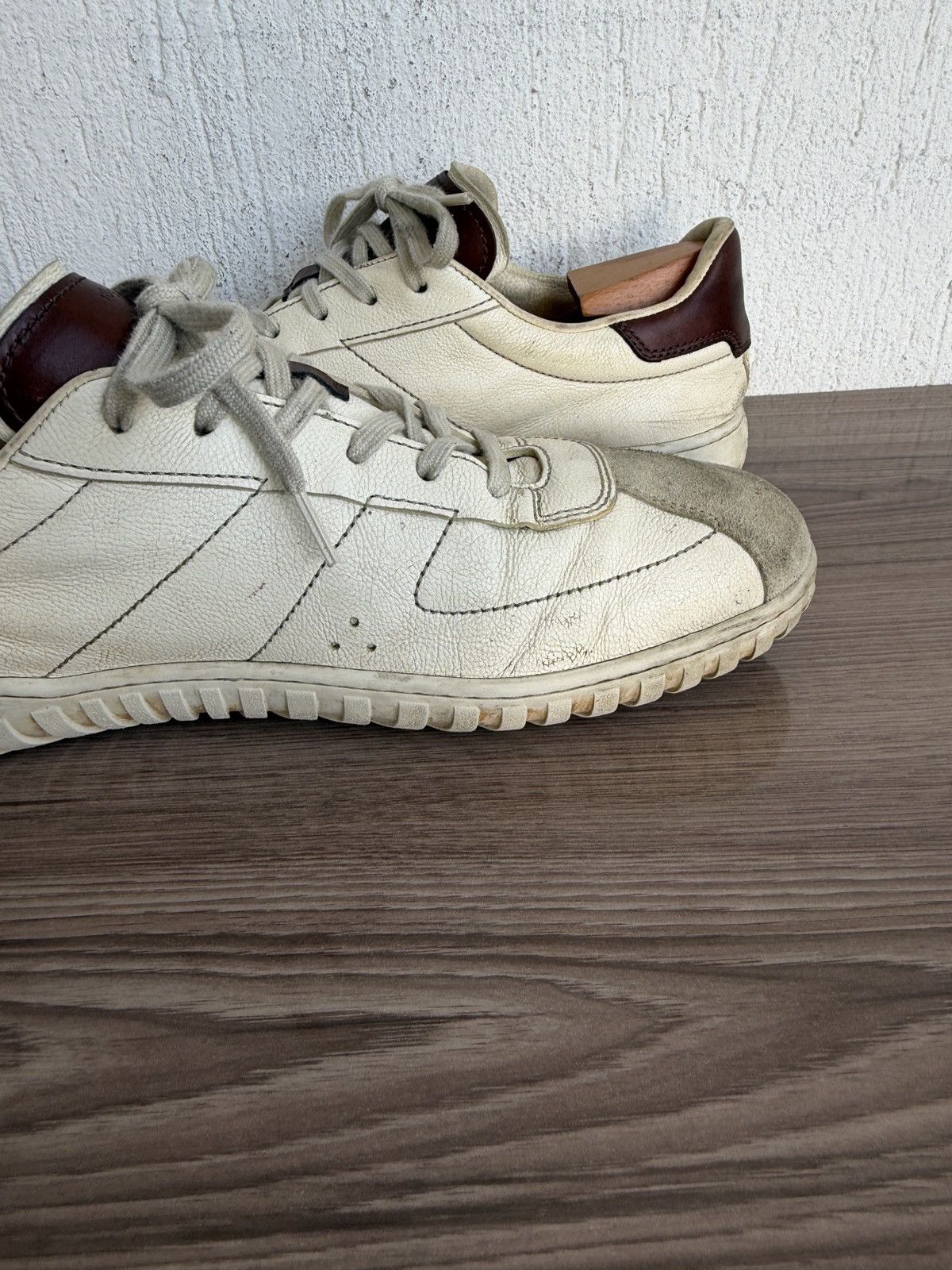 Berluti Eden scritto leather trainers Size US 9.5 / EU 42-43 - 17 Thumbnail