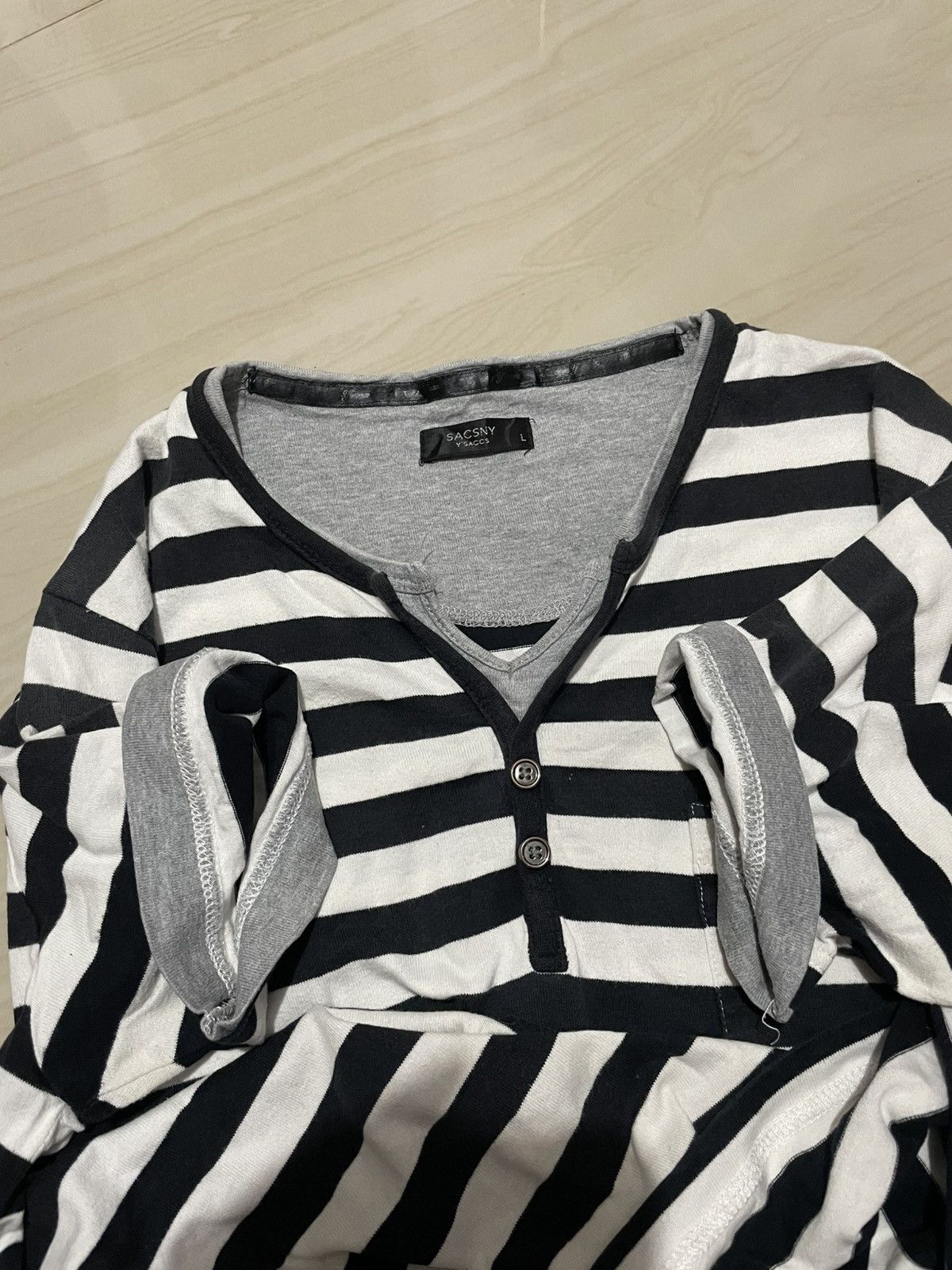 Yohji Yamamoto Yohji yamamoto shirt Y’SACCS Size US L / EU 52-54 / 3 - 4 Thumbnail