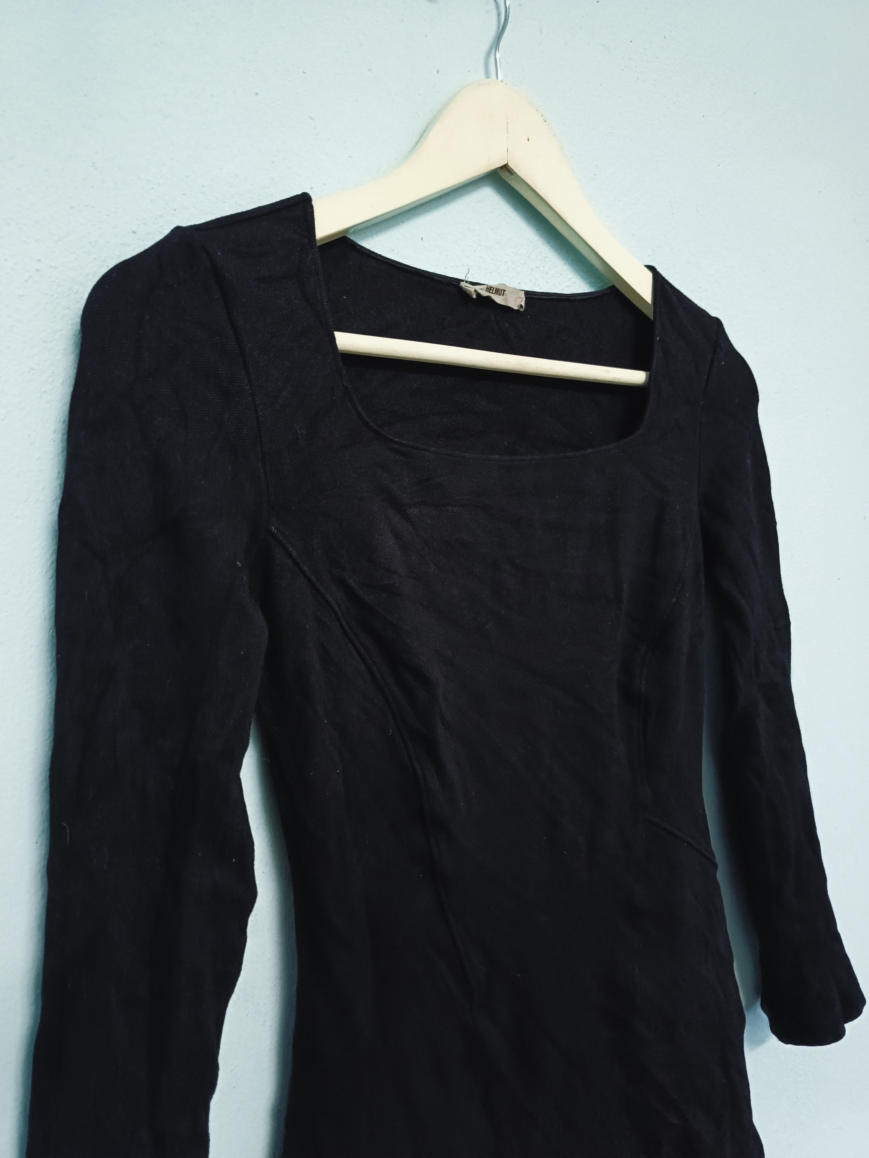 Helmut Lang Helmut Lang SS13 Open Back Bodycon Black Dress Size XS / US 0-2 / IT 36-38 - 10 Thumbnail
