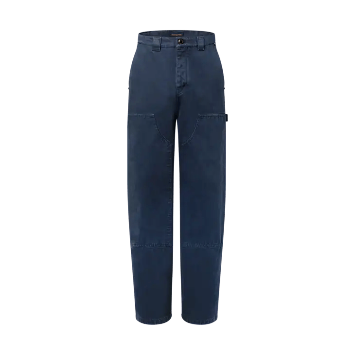 Louis Vuitton Garment-Dyed Denim Carpenter Trousers Size 50L - 1 Thumbnail