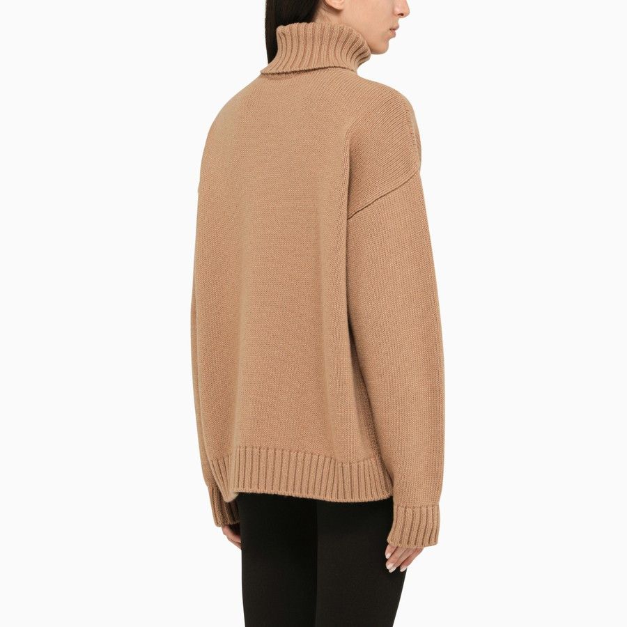 Dolce & Gabbana o1d2blof0824 Wool Turtleneck in Beige Size XS / US 0-2 / IT 36-38 - 3 Thumbnail