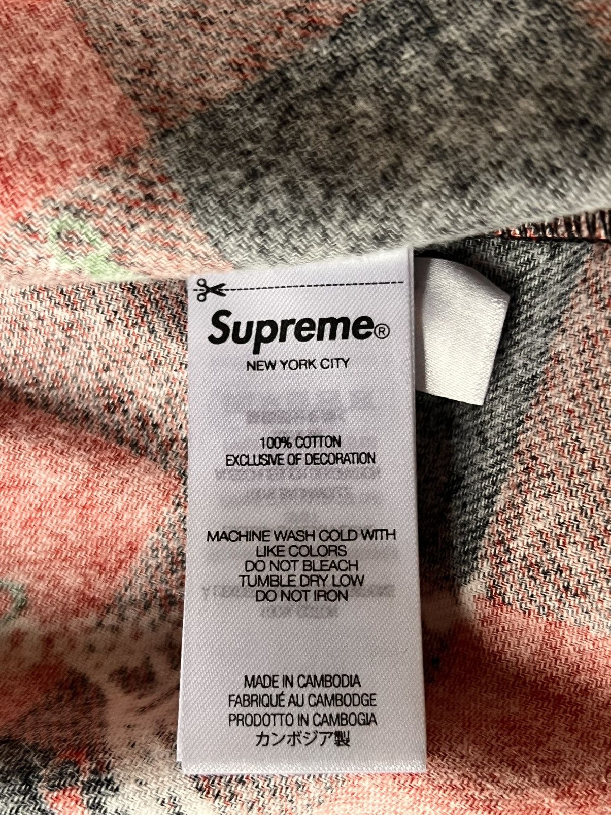 Supreme M - Supreme Holiday Pajama Set Red FW25 flannel shirt pant Size ONE SIZE - 24 Thumbnail