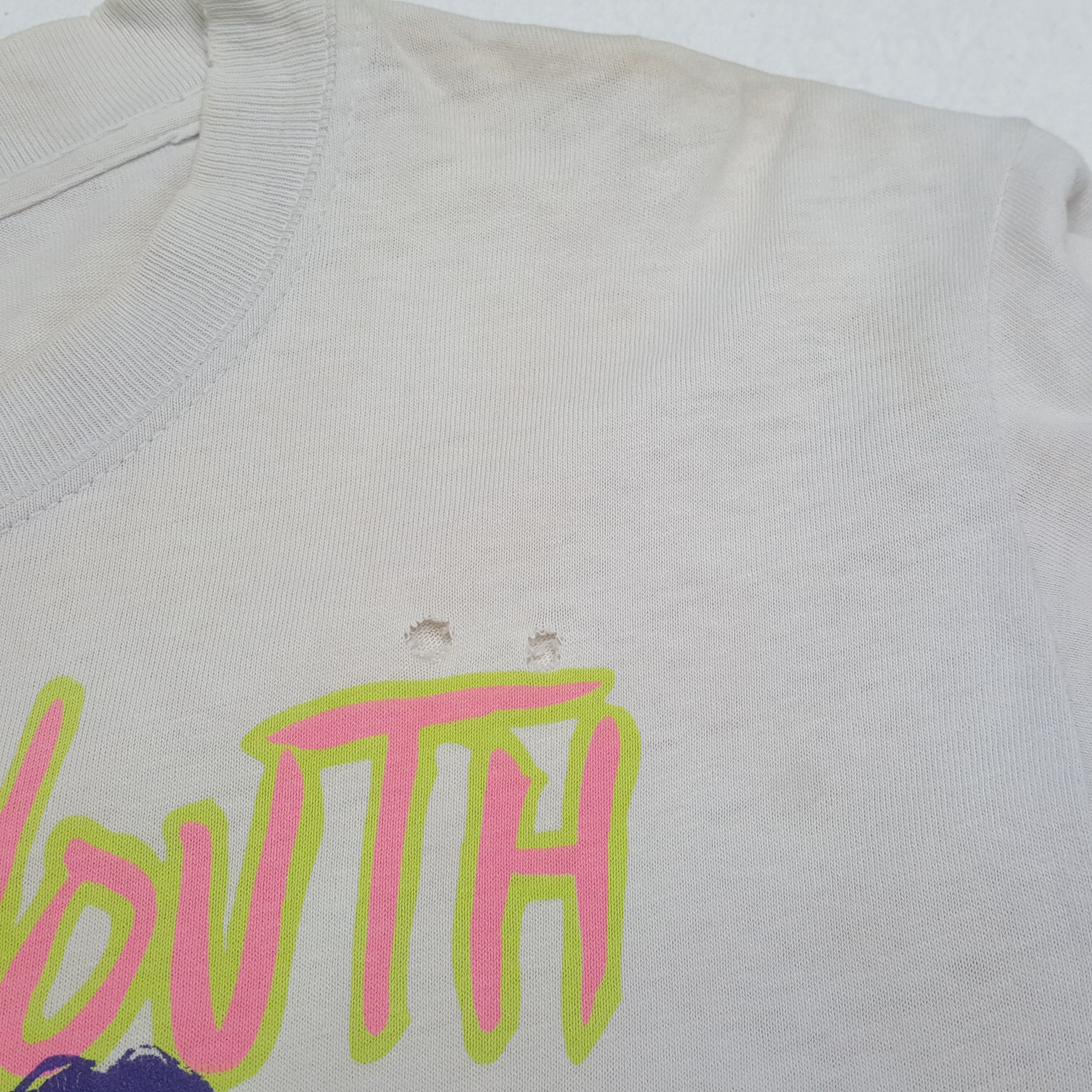 Band Tees × Vintage SONIC YOUTH Rock Band Music Rare Design Vintage Tshirt Size US S / EU 44-46 / 1 - 5 Thumbnail