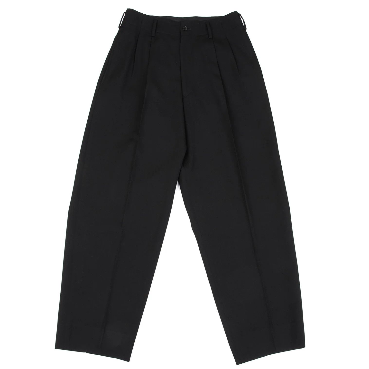 Yohji Yamamoto Yohji Yamamoto Wool Trousers Black 3 Size US 34 / EU 50 - 1 Thumbnail