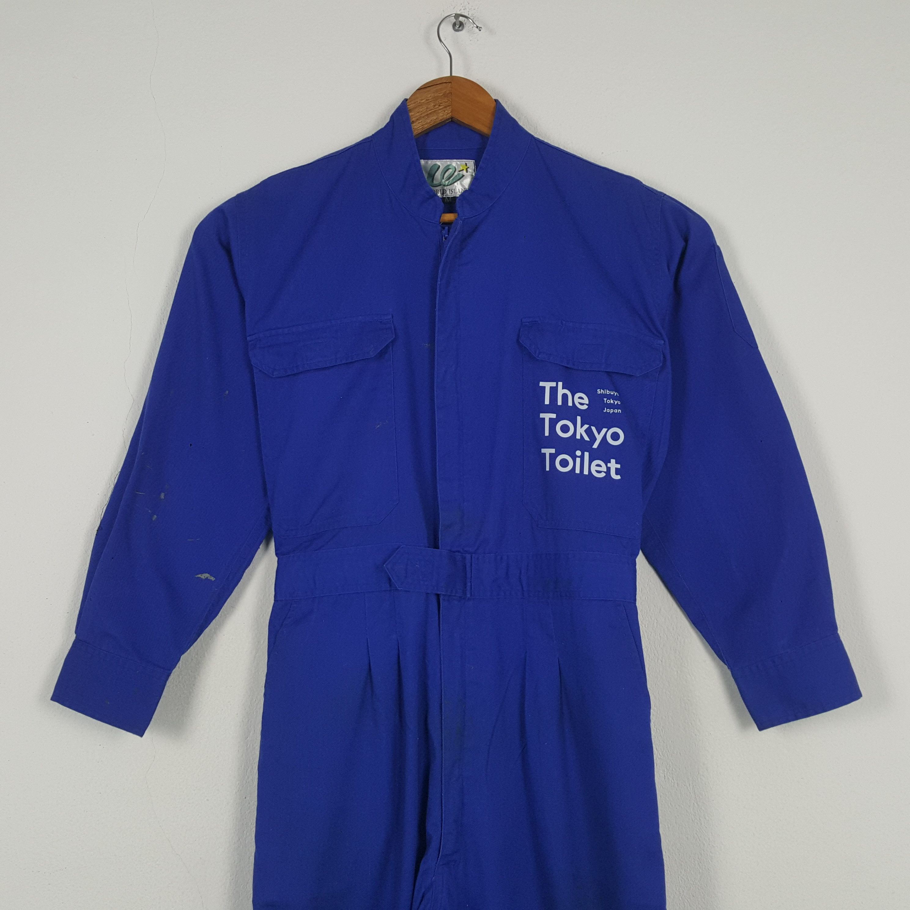 Designer × Japanese Brand × Vintage Vintage THE TOKYO TOILET Japan Designer Coverall C295N15 Size US M / EU 48-50 / 2 - 5 Thumbnail