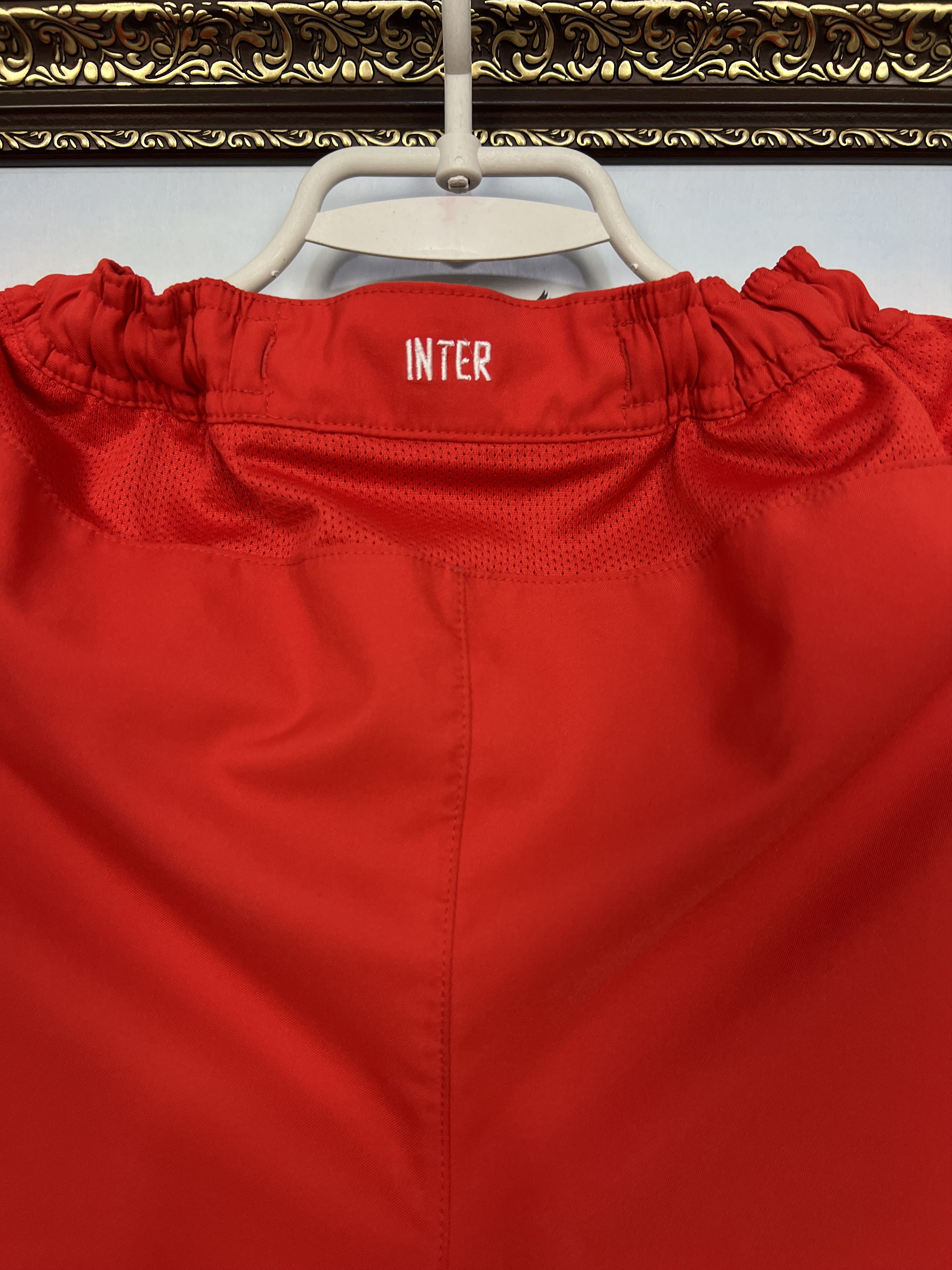 Nike Nike Inter Milan Football Shorts Soccer Red Mens Athletic M Size US 32 / EU 48 - 15 Thumbnail