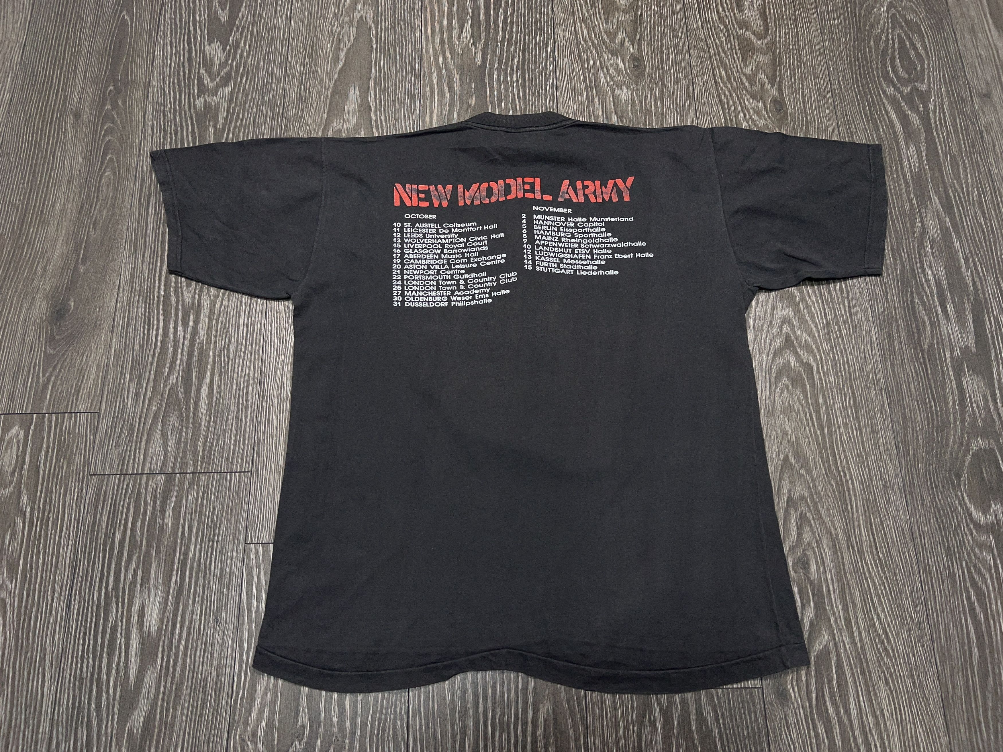 Band Tees New Model Army English Rock Band Tee Tour Concert Size US XL / EU 56 / 4 - 11 Thumbnail