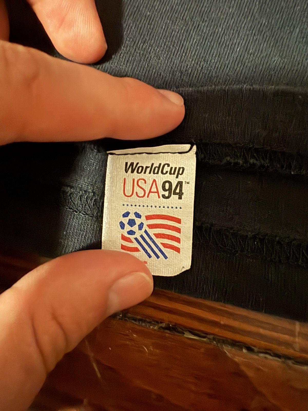 The Game 1994 US WORLD CUP FOOTBALL SHIRT Size US XL / EU 56 / 4 - 4 Thumbnail