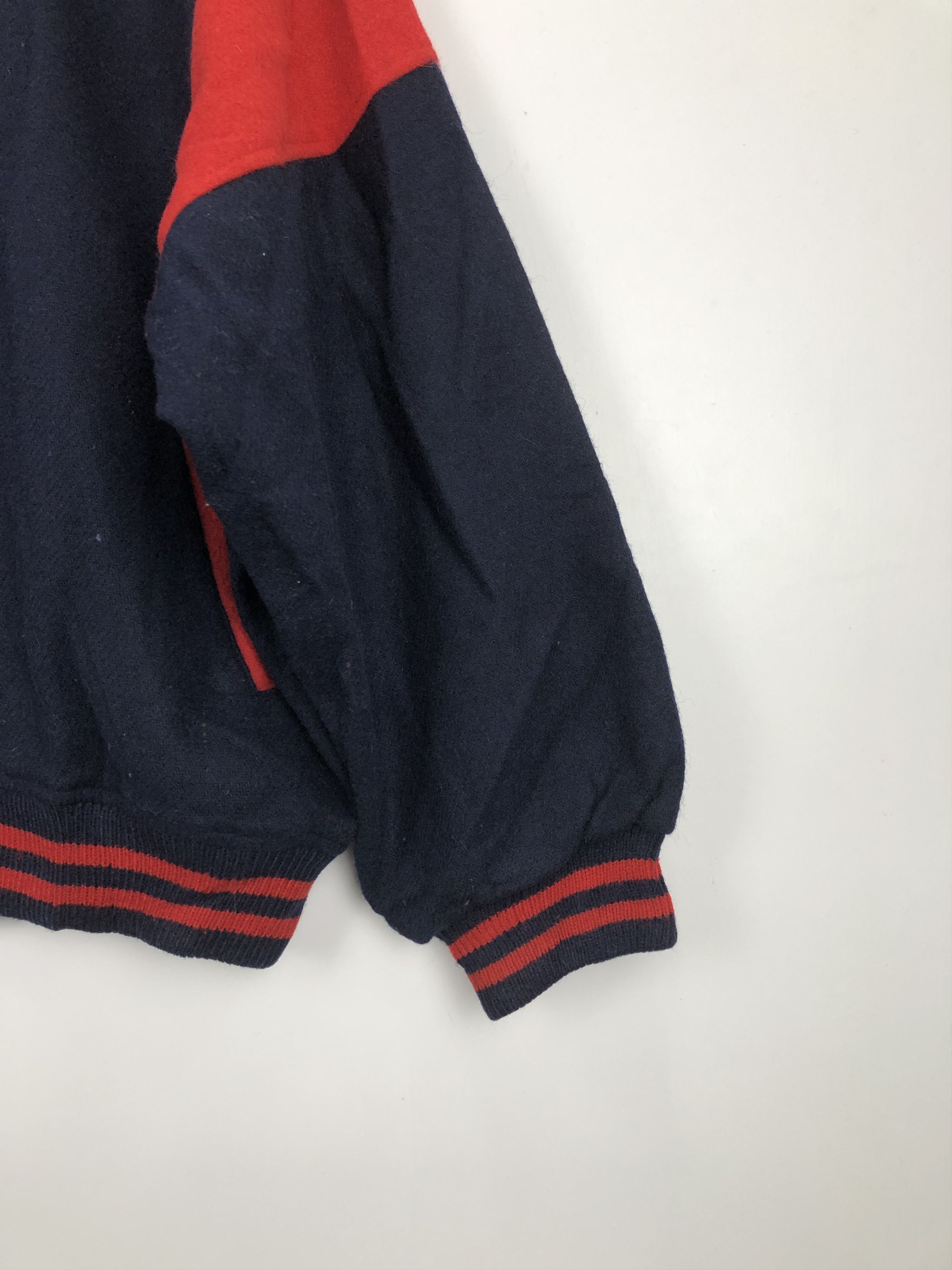 Japanese Brand Vintage 80s Japanese Brand Varsity Jacket Wool V0336 Size US L / EU 52-54 / 3 - 5 Thumbnail