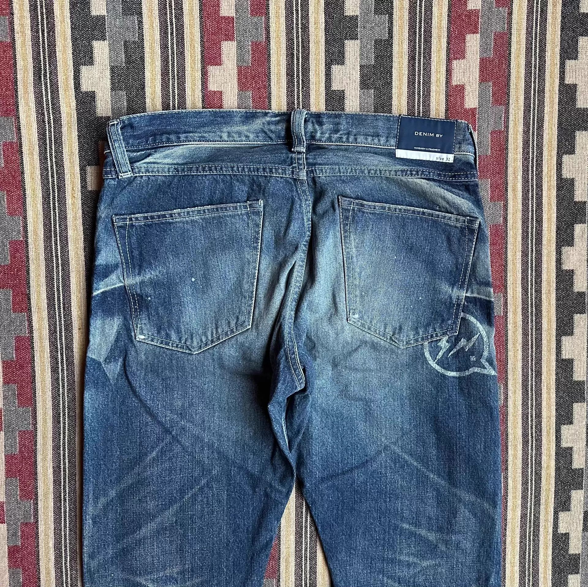 Other VANQUISH&FRAGMENT 5Yr W/D Lightning Jeans VFP2049 Size US 32 / EU 48 - 8 Thumbnail