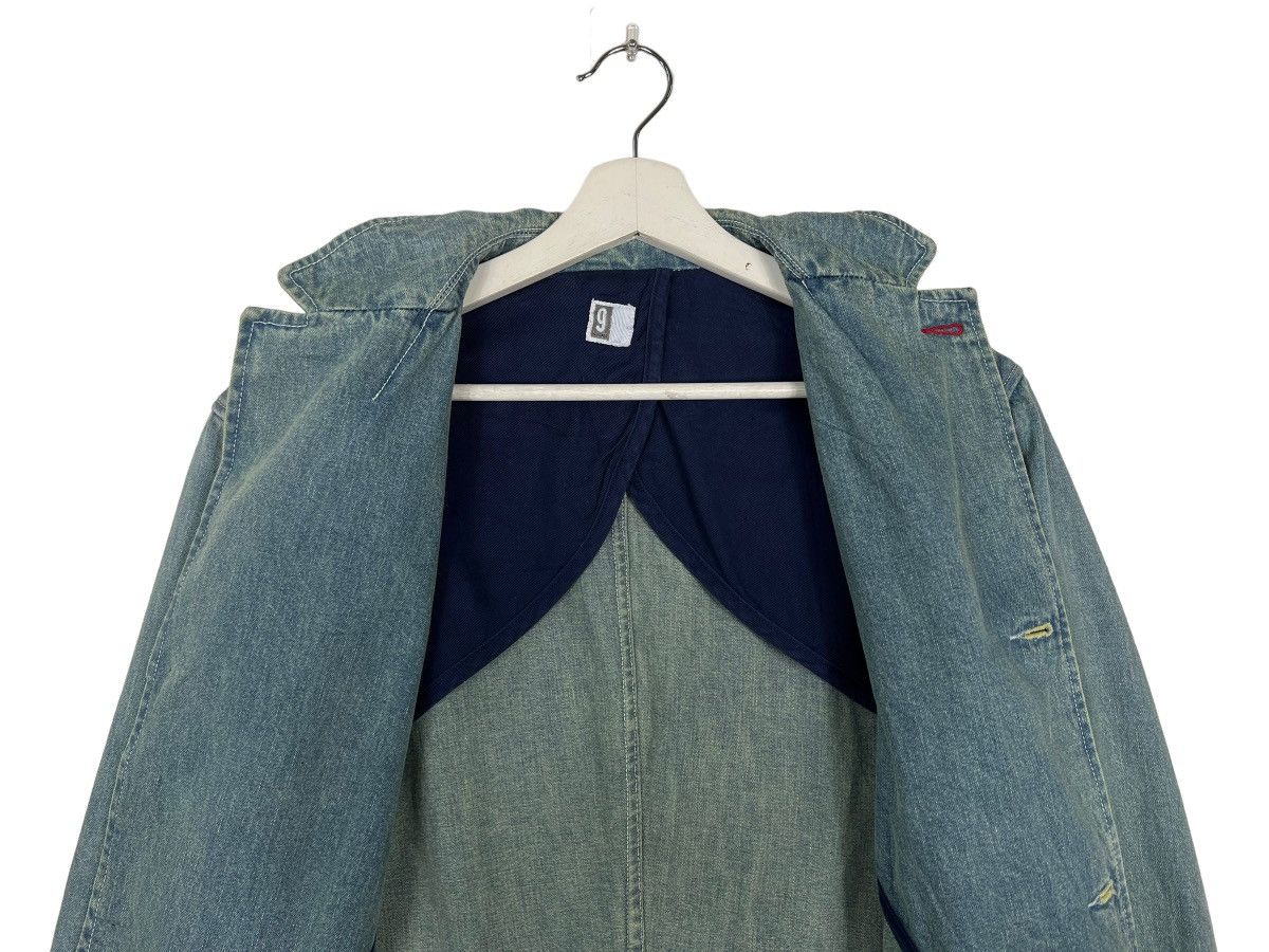 Japanese Brand 🔥 9 SPEC BROKEN DENIM JACKET Size US M / EU 48-50 / 2 - 11 Thumbnail