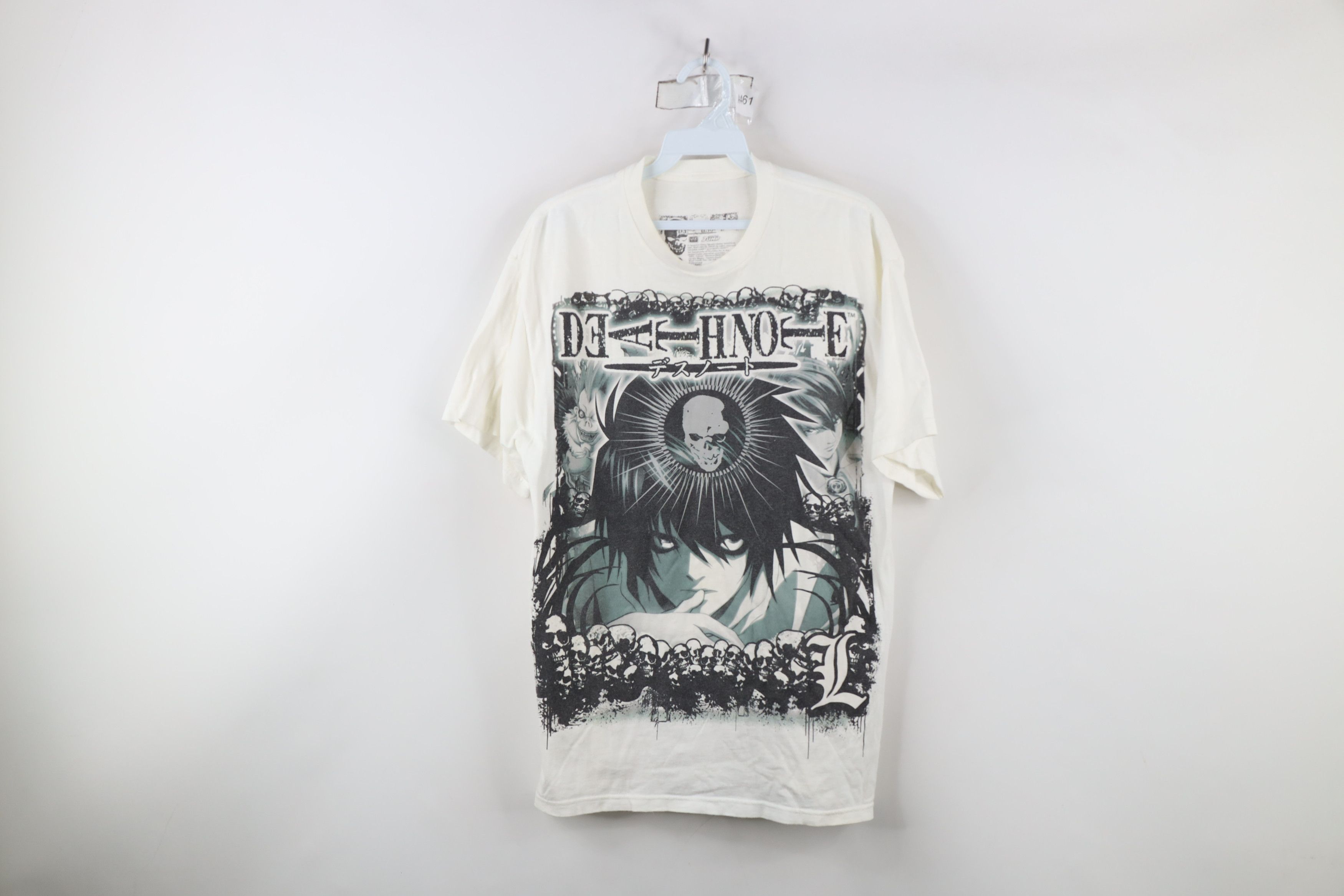 Vintage Vintage Shonen Jump Deathnote Anime Manga Skull T-Shirt Size US M / EU 48-50 / 2 - 1 Thumbnail