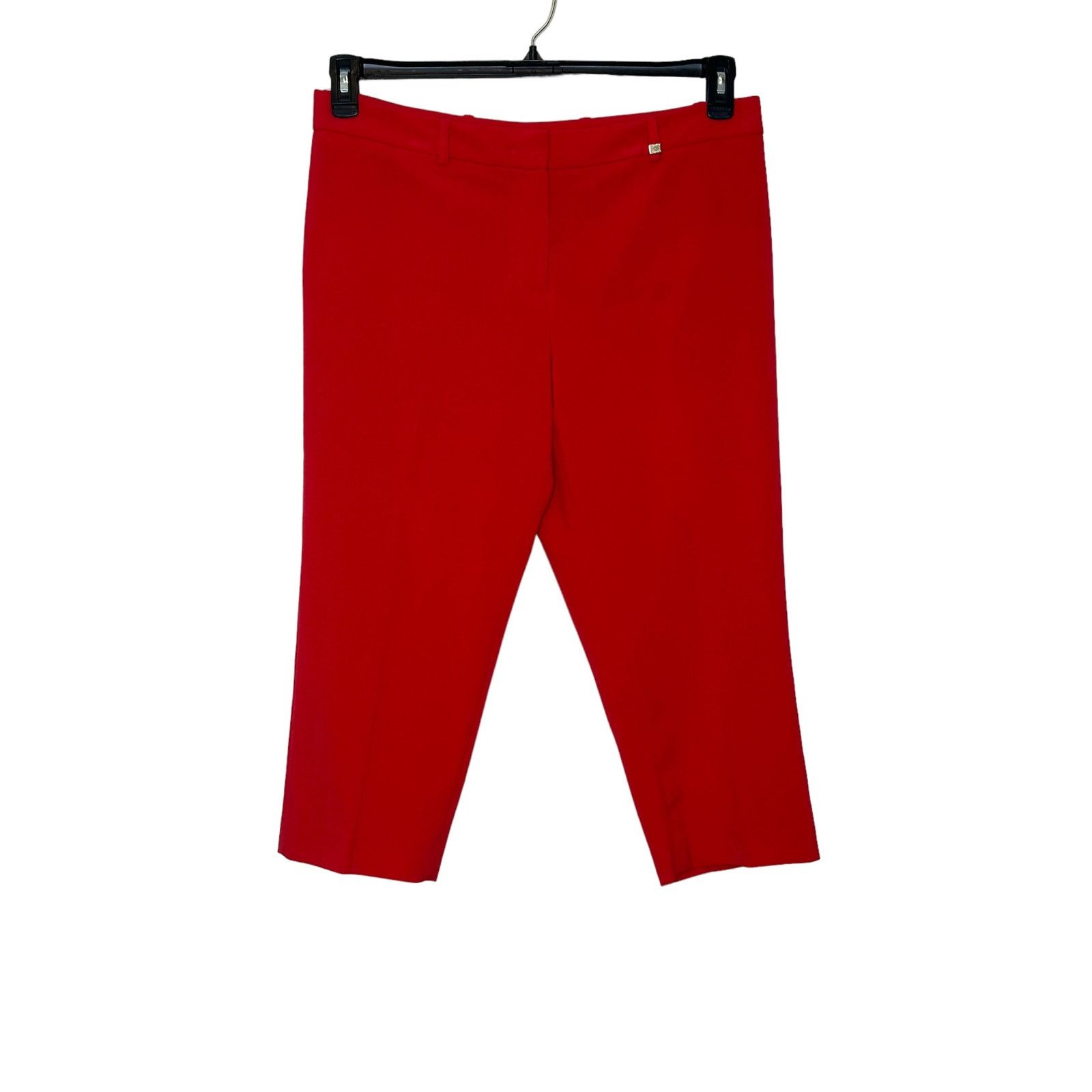 Calvin Klein Calvin Klein vibrant red capri casual pants size 12 Size 34" / US 12 / IT 48 - 7 Thumbnail