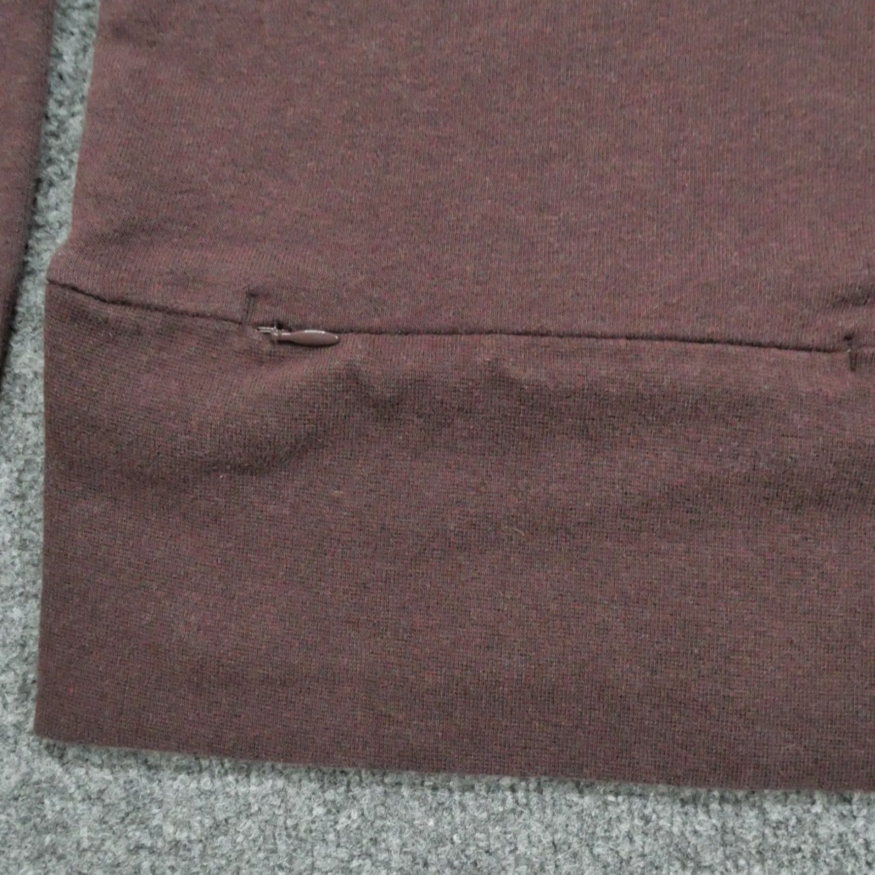 Nike Nike Sweatshirt Womens XS Red Pullover Mock Neck Pocket Cropped Size XS / US 0-2 / IT 36-38 - 2 Thumbnail
