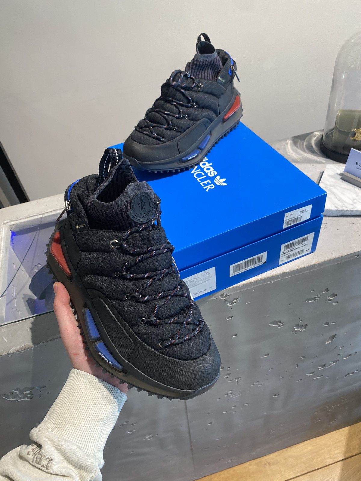 Adidas × Goretex × Moncler BNWT Moncler x Adidas NMD Sneaker Size US 7.5 / EU 40-41 - 2 Thumbnail