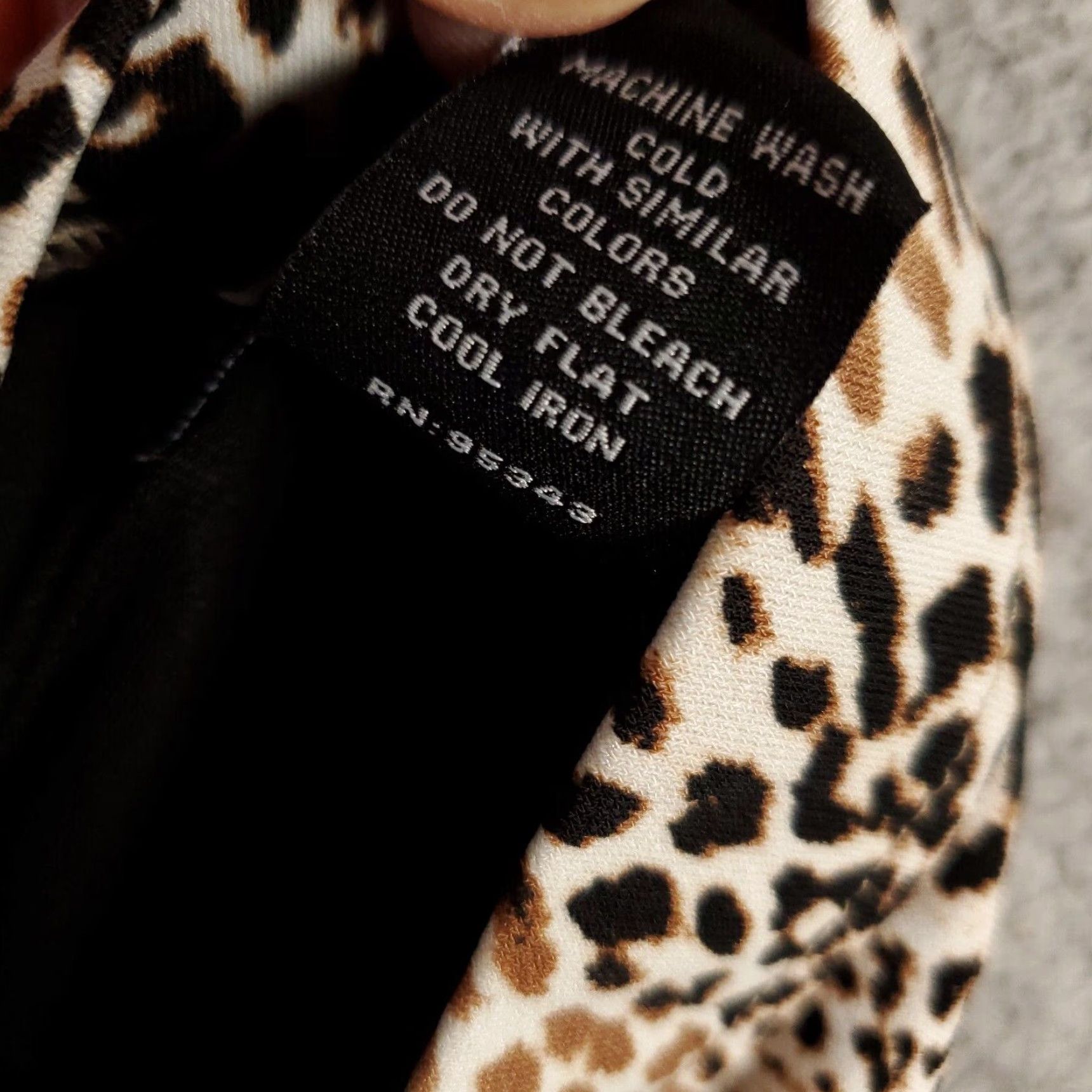 Vintage Ashro New Animal Print Skirt Womens 1X Pencil Pull On Leopard Jaguar Cheetah Multi Size 40" / US 18 - 7 Thumbnail