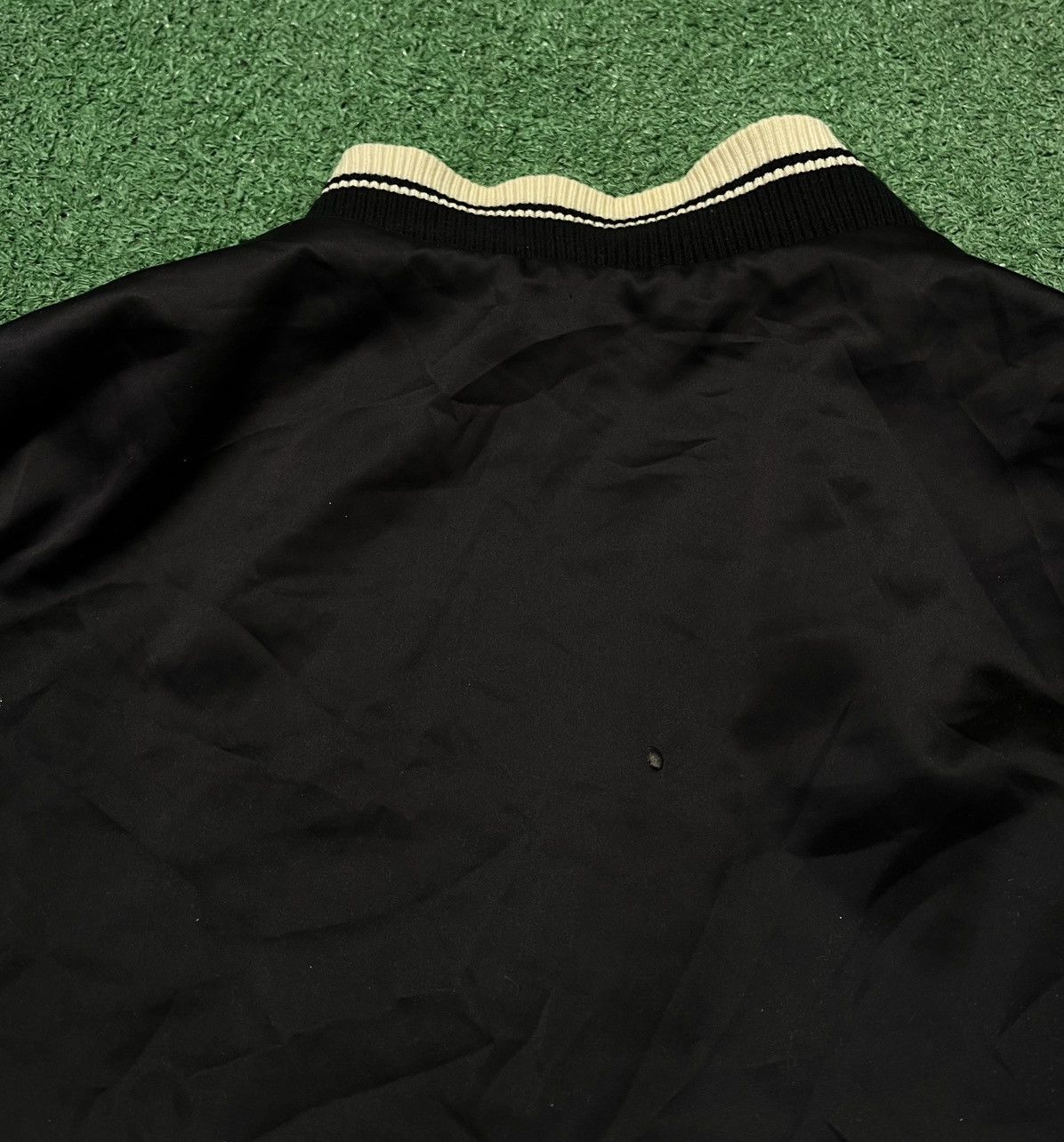 Designer × Dolce & Gabbana × Vintage Dolce & Gabbana Black Jacket With Leather and Cashmere Size US M / EU 48-50 / 2 - 9 Thumbnail