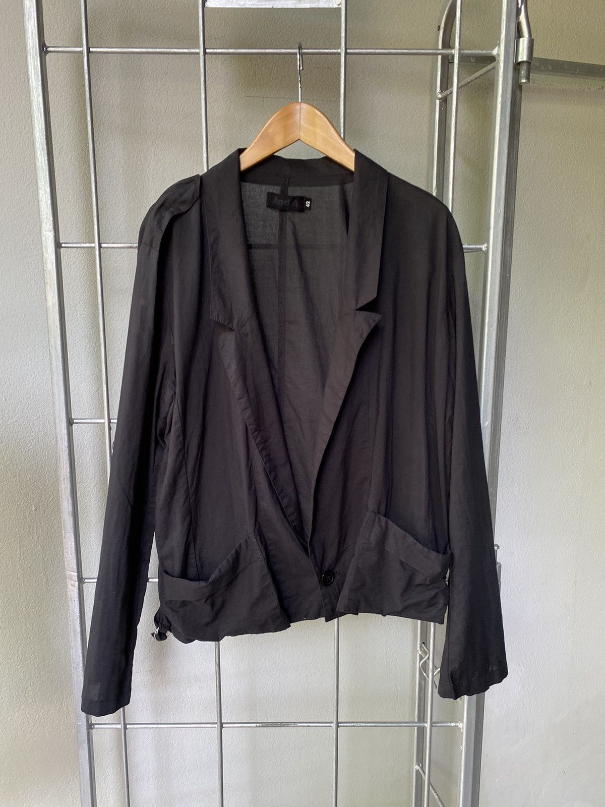 Designer × Japanese Brand And A. black jacket Size ONE SIZE - 13 Thumbnail