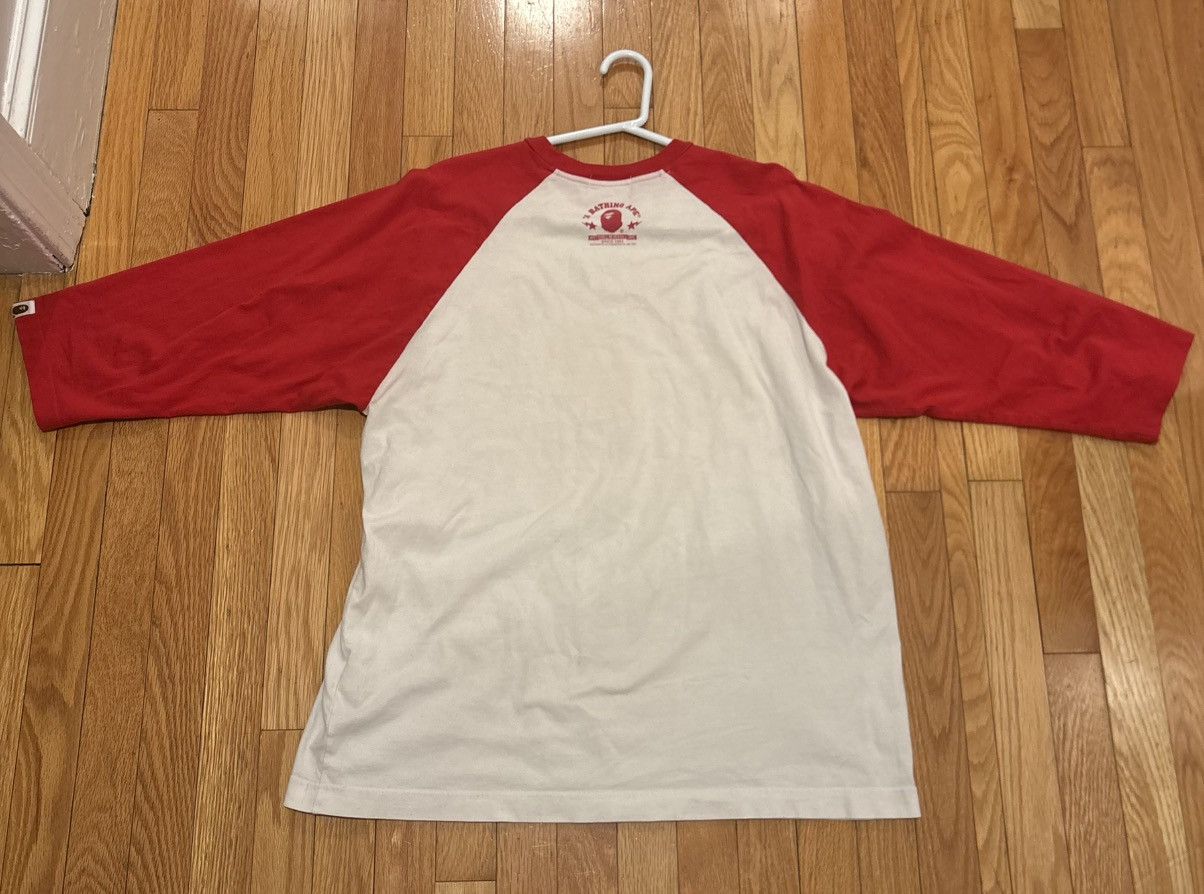 Bape Bape Quarter Sleeve Tee Shirt Size US XL / EU 56 / 4 - 3 Thumbnail