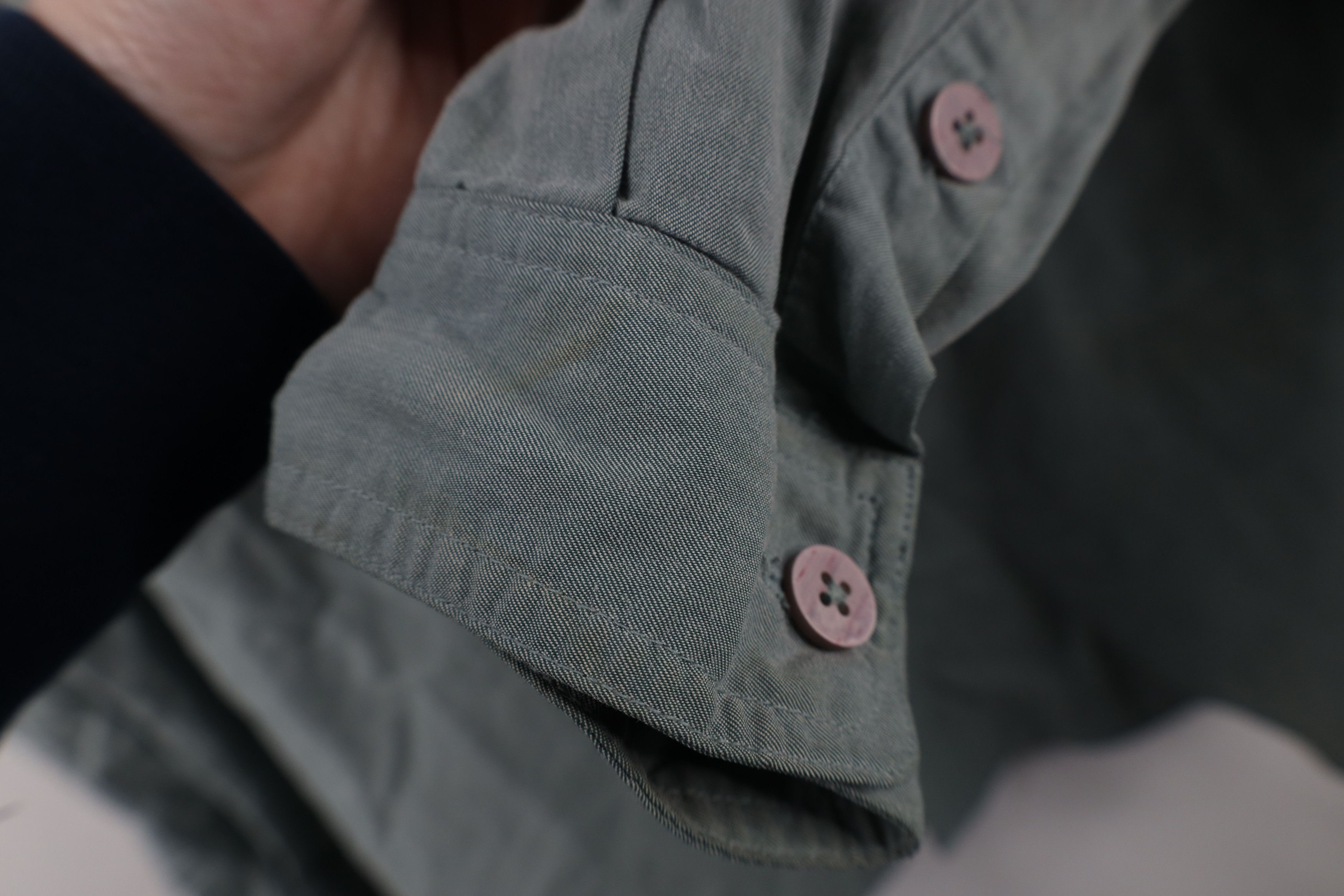 ExOfficio × Vintage Vintage 90s Exofficio Stonewash Hiking Safari Button Shirt Size US M / EU 48-50 / 2 - 11 Thumbnail