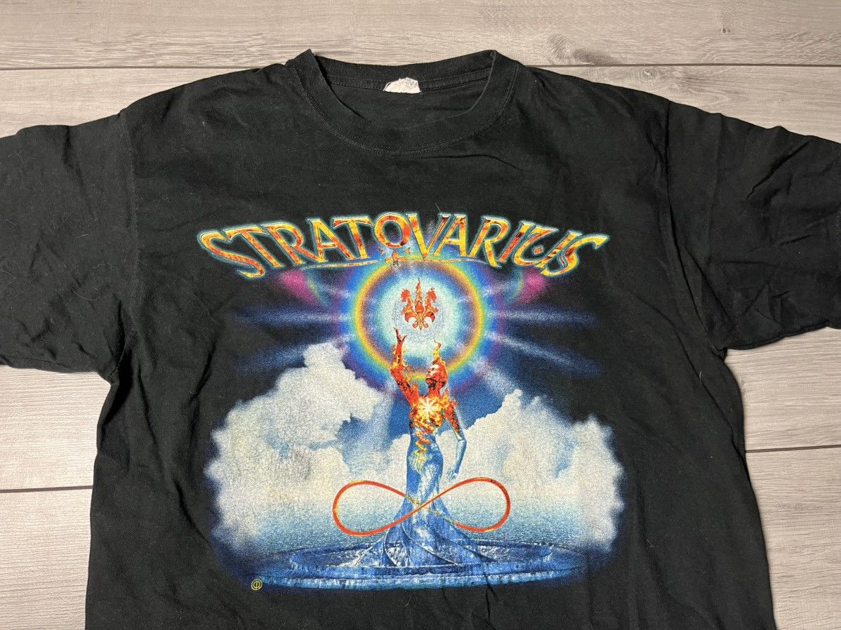 Band Tees Stratovarius Elements World Tour 2003 Burn Tour Tee Size US XL / EU 56 / 4 - 3 Thumbnail