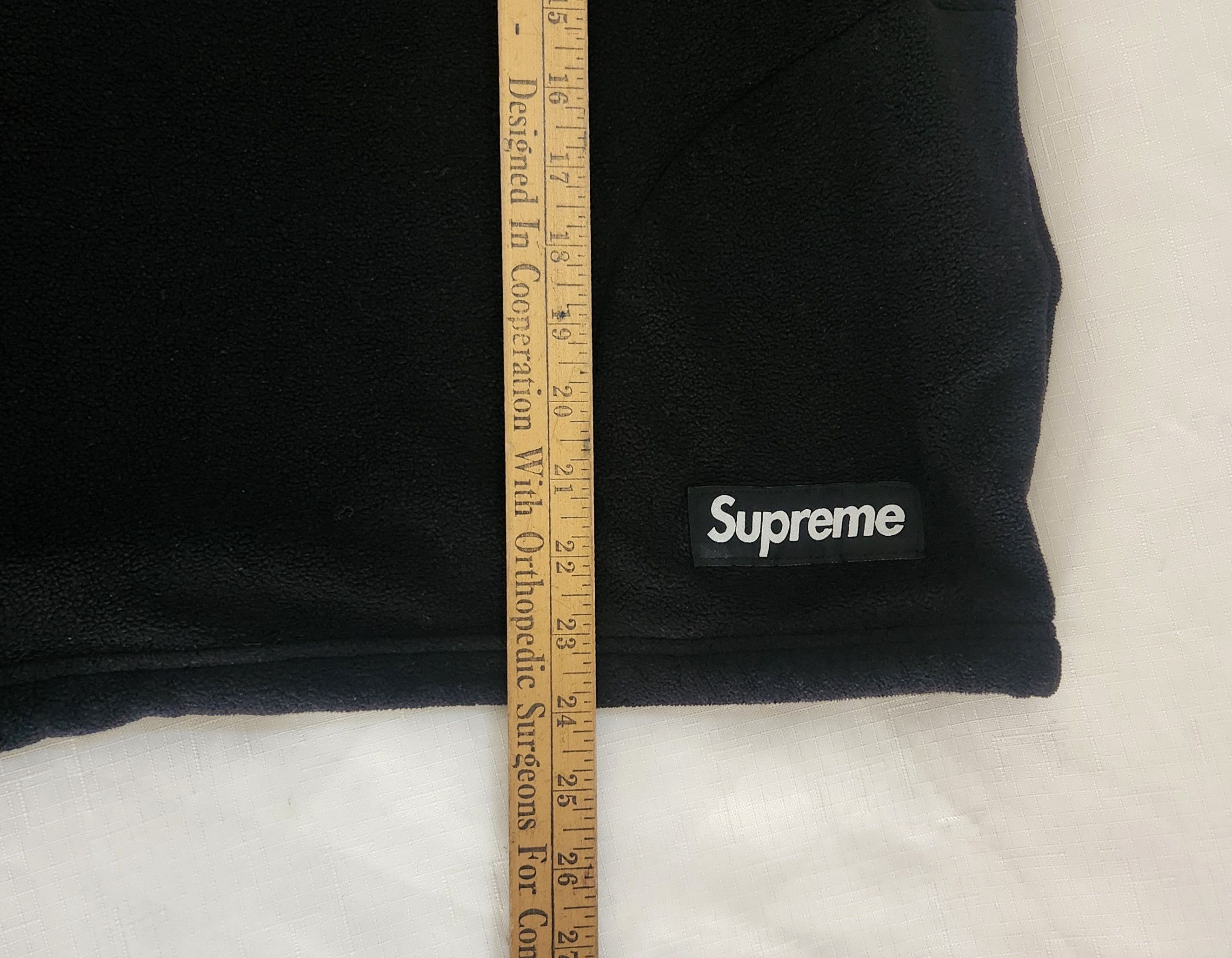 Supreme Supreme x Polartec Mock Neck Pullover Black White sweater S Size US S / EU 44-46 / 1 - 10 Thumbnail
