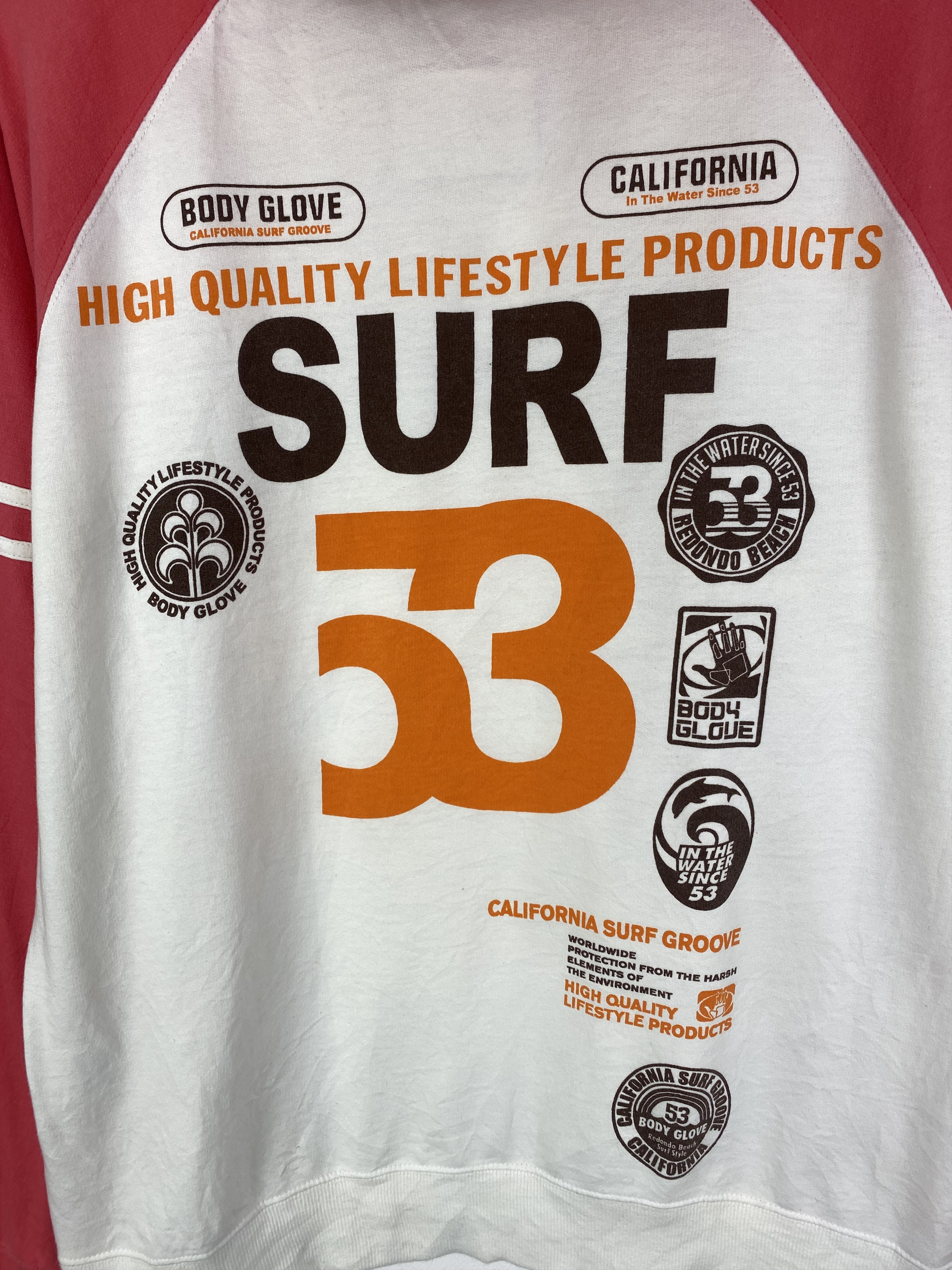 Body Glove Vintage Body Glove Surf Pullover Hoodie SH0237 Size US L / EU 52-54 / 3 - 11 Thumbnail