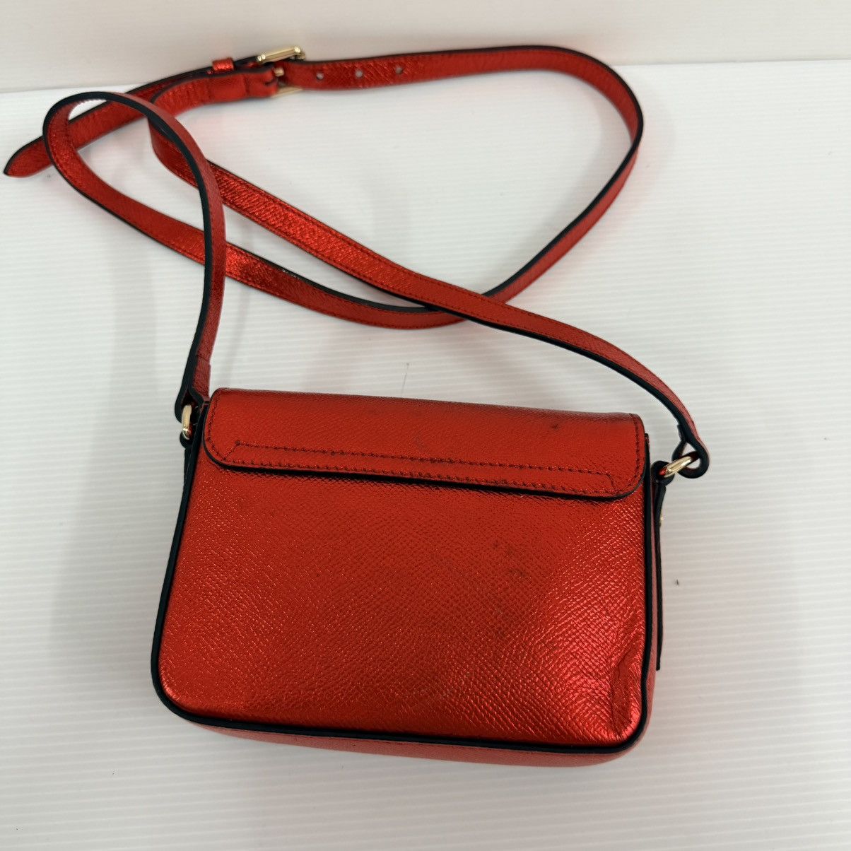 Burberry Burberry Leather Red Slingbag Size ONE SIZE - 3 Thumbnail
