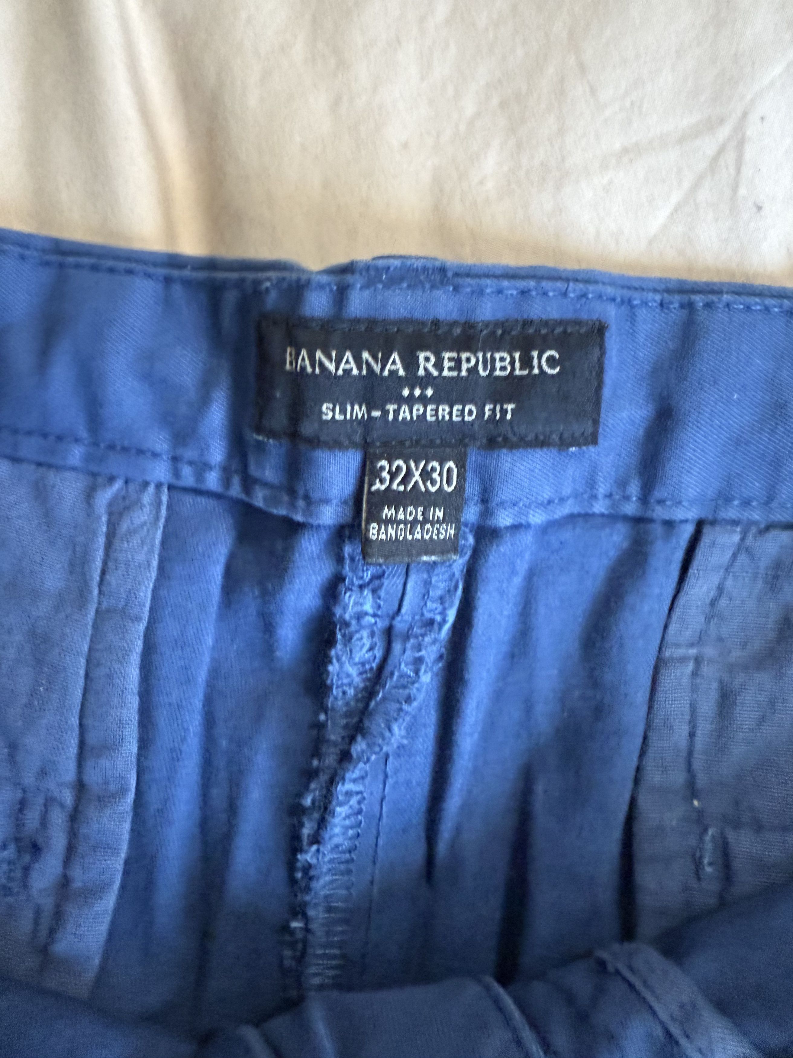 Banana Republic Banana Republic Blue Pants Size US 32 / EU 48 - 2 Thumbnail