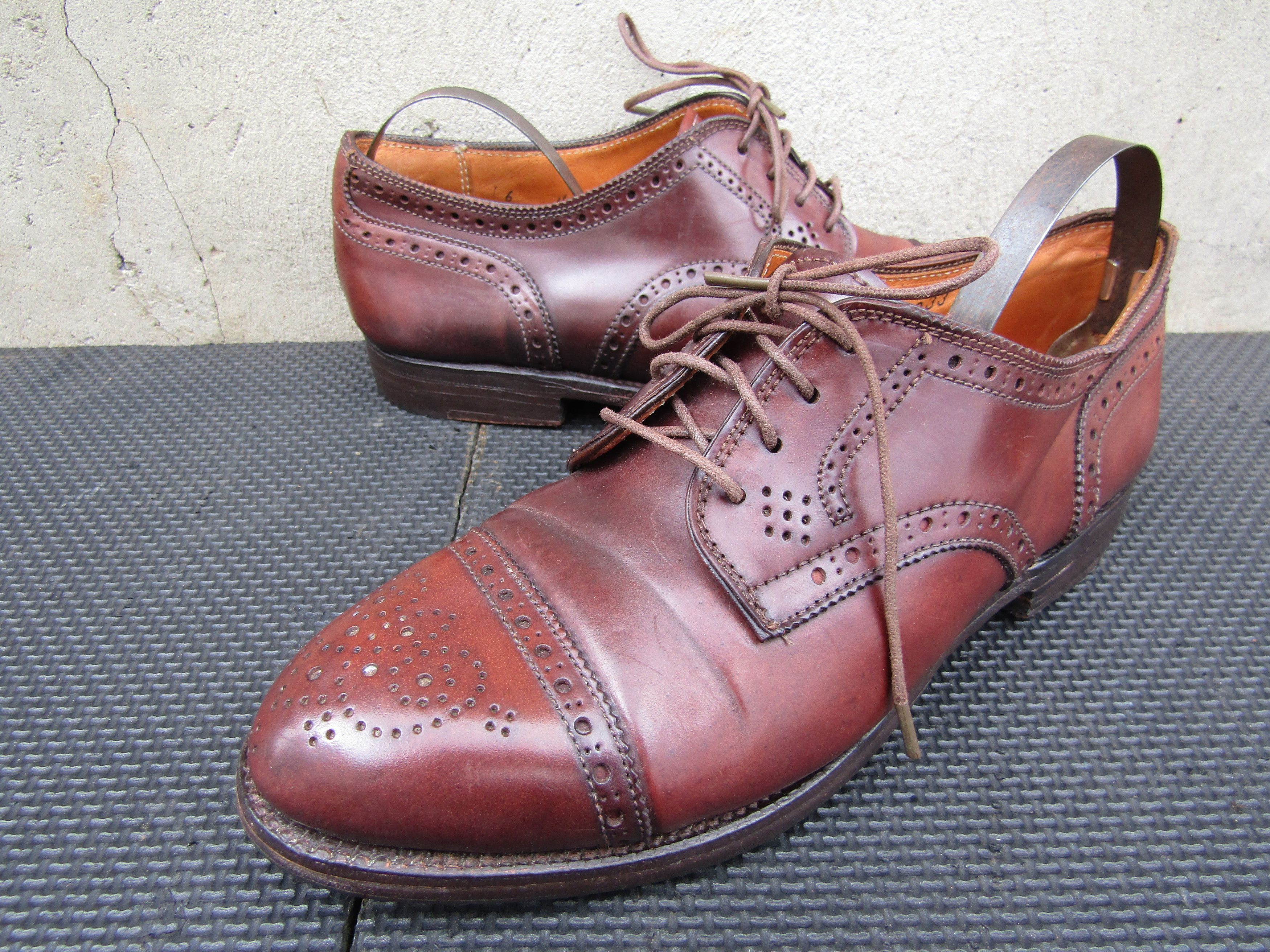 Other Alden Women's Captoe Medallion Shell cordovan Shoes Oxfords Size US 6 / IT 36 - 1 Thumbnail