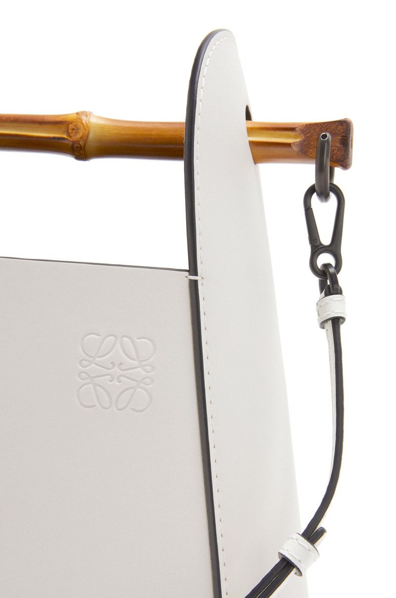 Loewe o1in1g0426 Size: OS / Bamboo Bucket Bag in Soft White Size ONE SIZE - 5 Thumbnail