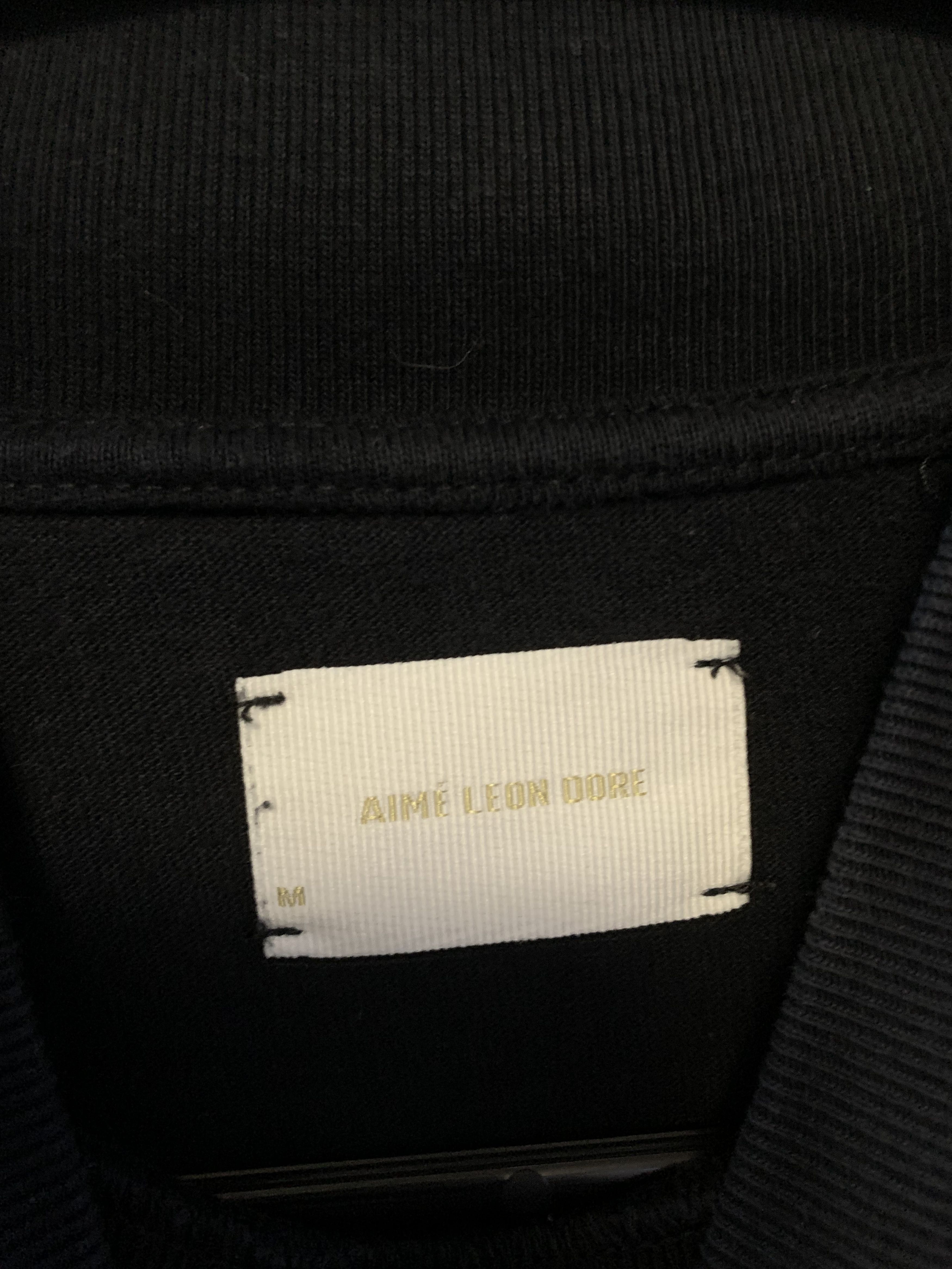 Aime Leon Dore AIME LEON DORE Mock Turtle Neck ⊛ BLACK ⊛ Gently Used Size US M / EU 48-50 / 2 - 3 Thumbnail