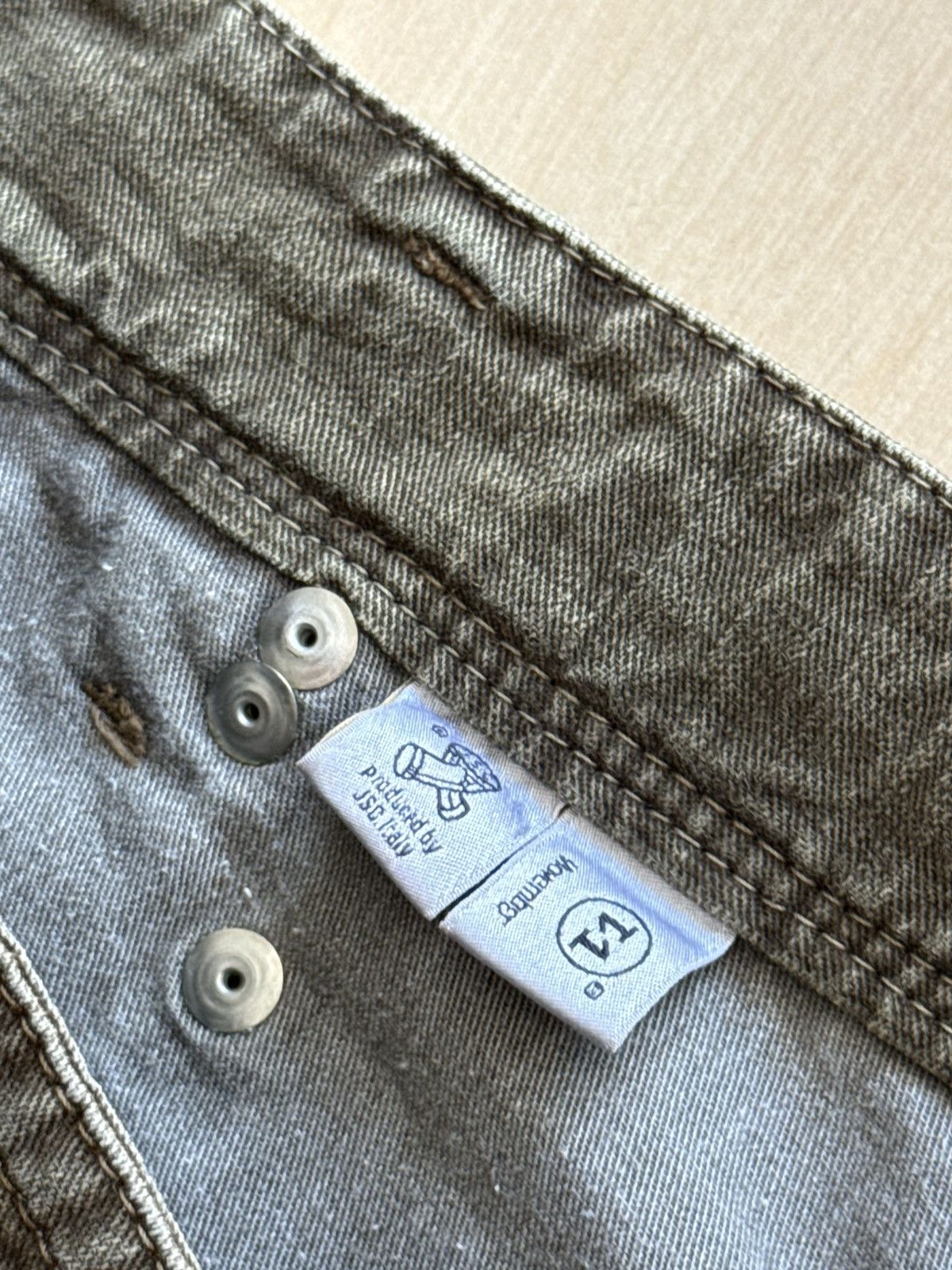 November Novemb3r Maison khaki trousers pants November Size US 30 / EU 46 - 9 Thumbnail