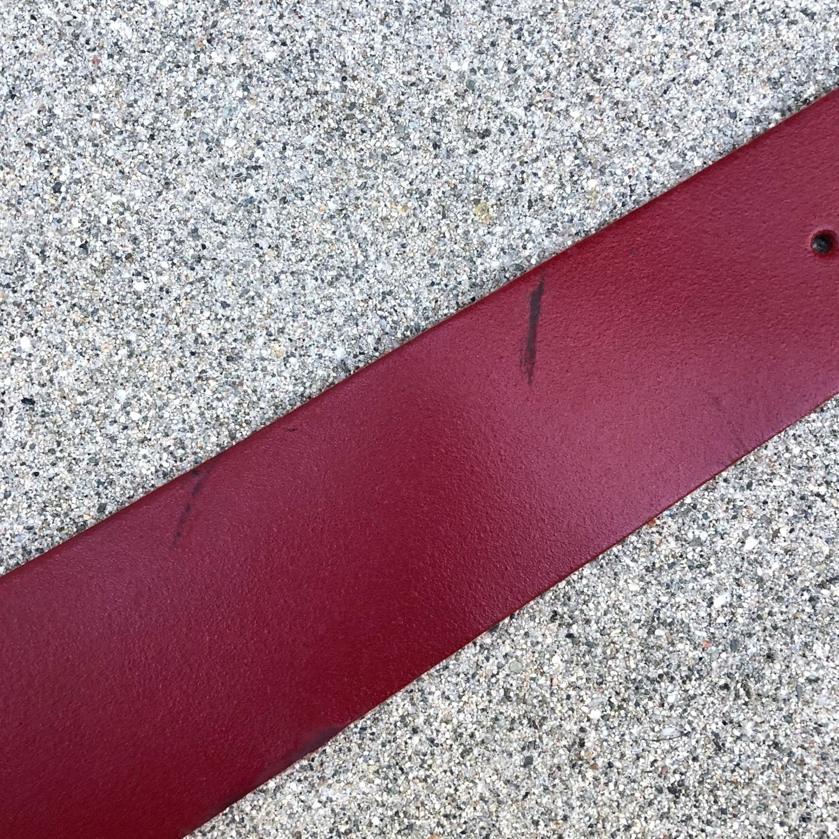 Vintage CROUTE DE CUIR Belt Buckle Leather Belt 75/30 Paris France Parlux Length: 37" Red Women 75/30 Leather Buckle France Parlus Parisited Size ONE SIZE - 7 Thumbnail