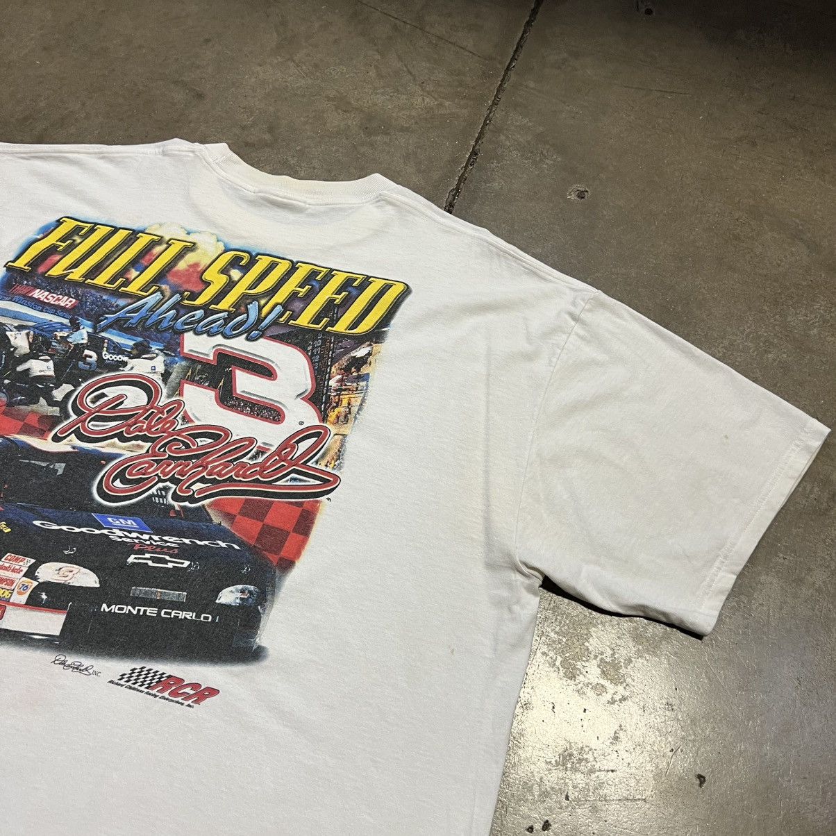 Chase Authentics Vintage Y2K Dale Earnhardt NASCAR AOP Racing T shirt Boxy Size US XXL / EU 58 / 5 - 5 Thumbnail