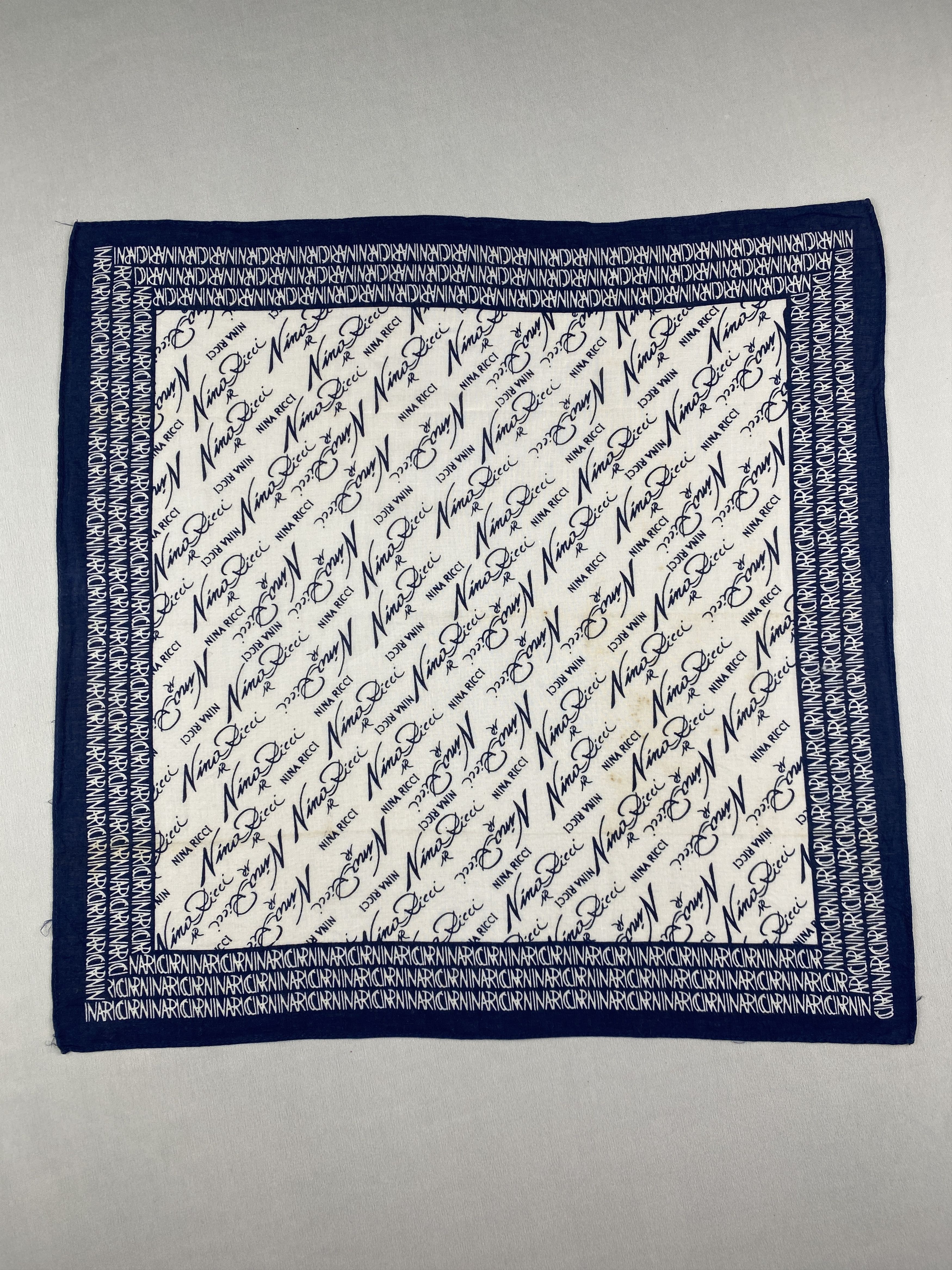 Other Vintage Nina Ricci Handkerchief Pocket Square Bandana HM0020 Size ONE SIZE - 1 Thumbnail