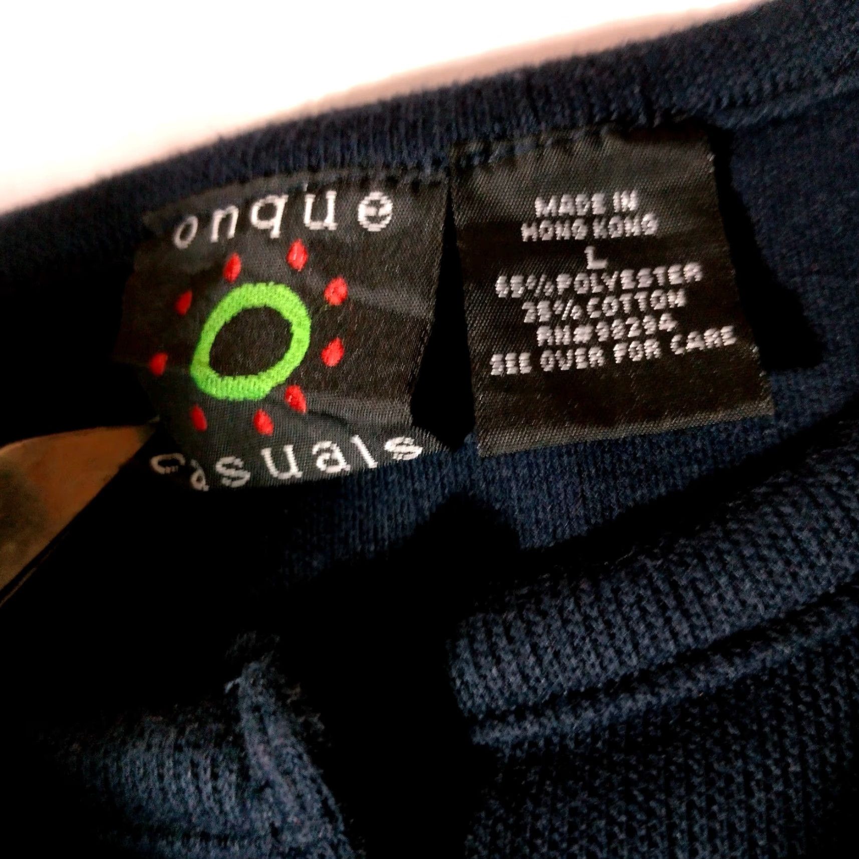 Vintage VINTAGE Onque Casuals Shirt Large Knit Cardigan Star Button Gingham Stars Artsy Size L / US 10 / IT 46 - 5 Thumbnail