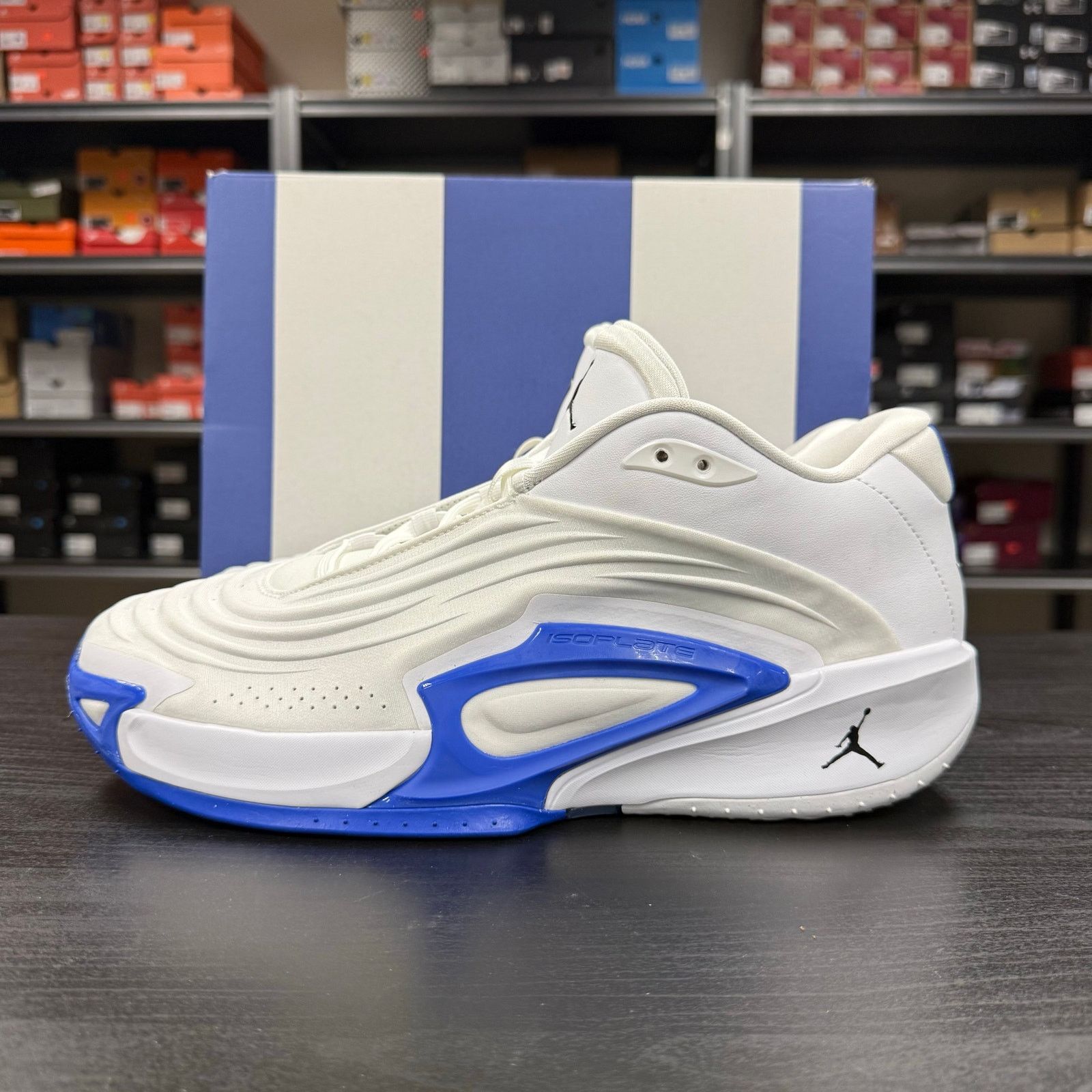 Jordan Brand JORDAN MEN'S 12.5 LUKA 3 TB WHITE ROYAL BLUE FQ7453-160 Size US 12.5 / EU 45-46 - 5 Thumbnail