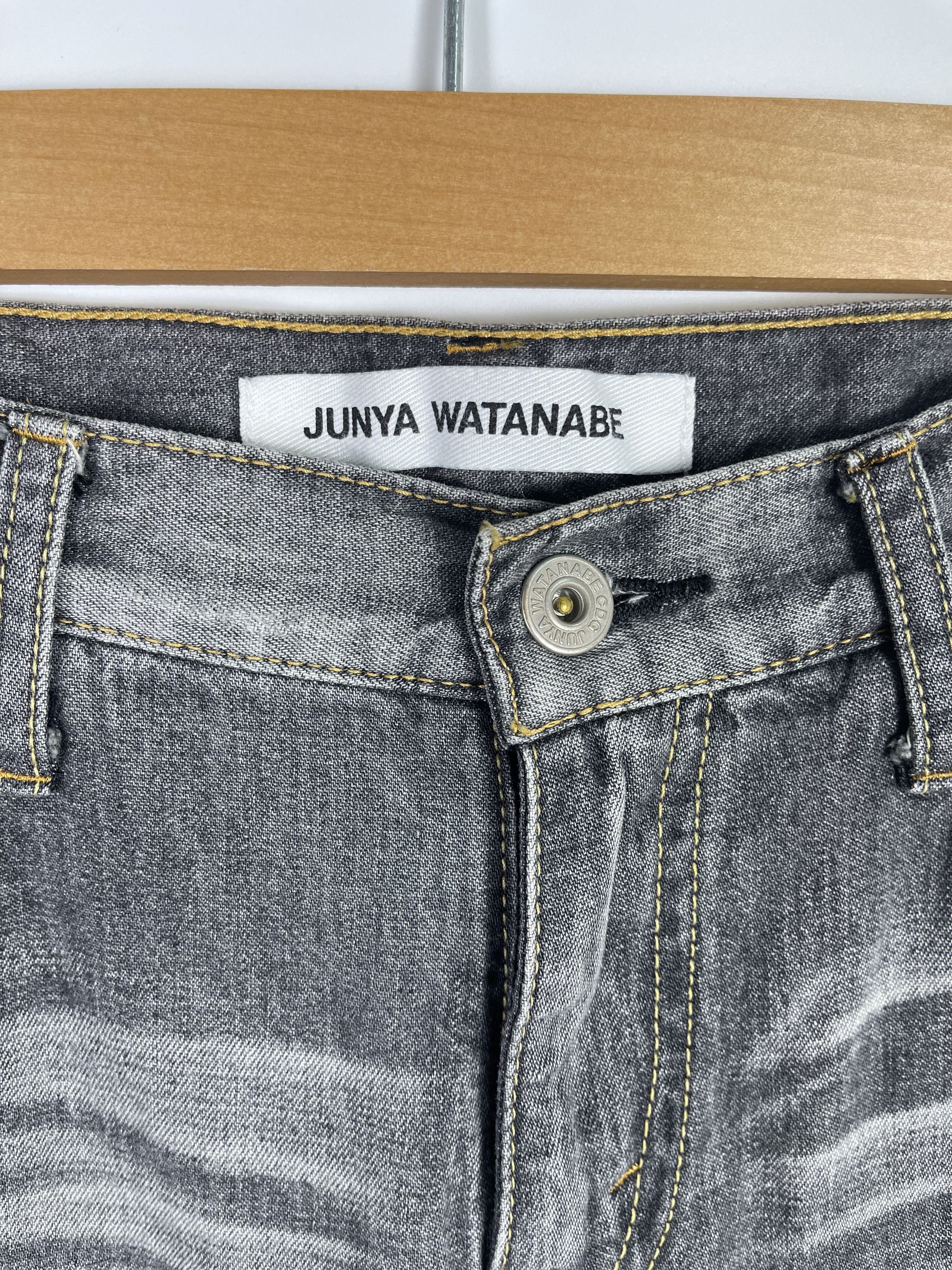Comme des Garcons × Junya Watanabe JUNYA WATANABE AW22 "Jamiroquai" Patchwork Stressed Denim Size US 30 / EU 46 - 3 Thumbnail