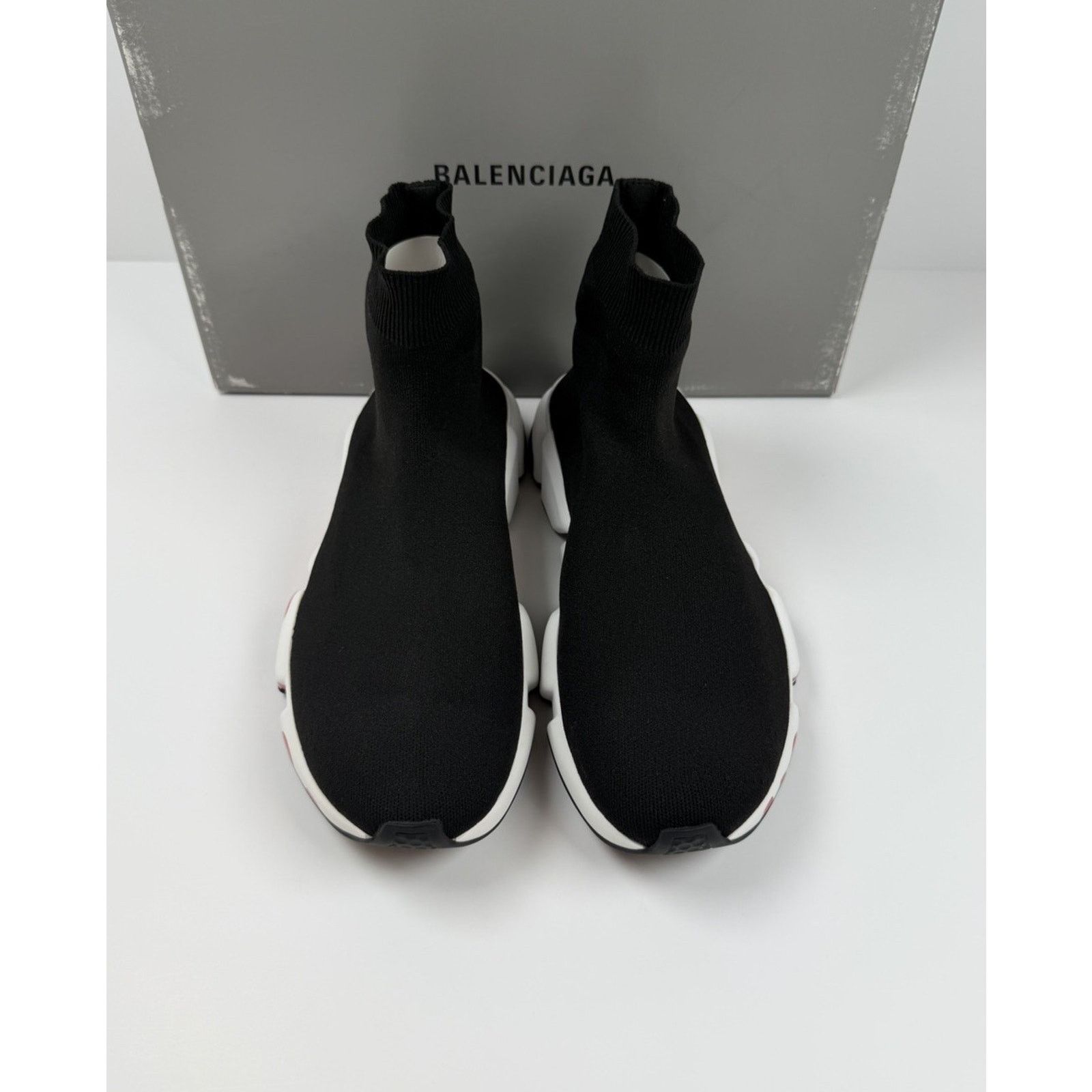 Balenciaga Size 41EU/8US - Balenciaga Speed Black Red Graffiti NEW! Size US 8 / EU 41 - 3 Thumbnail